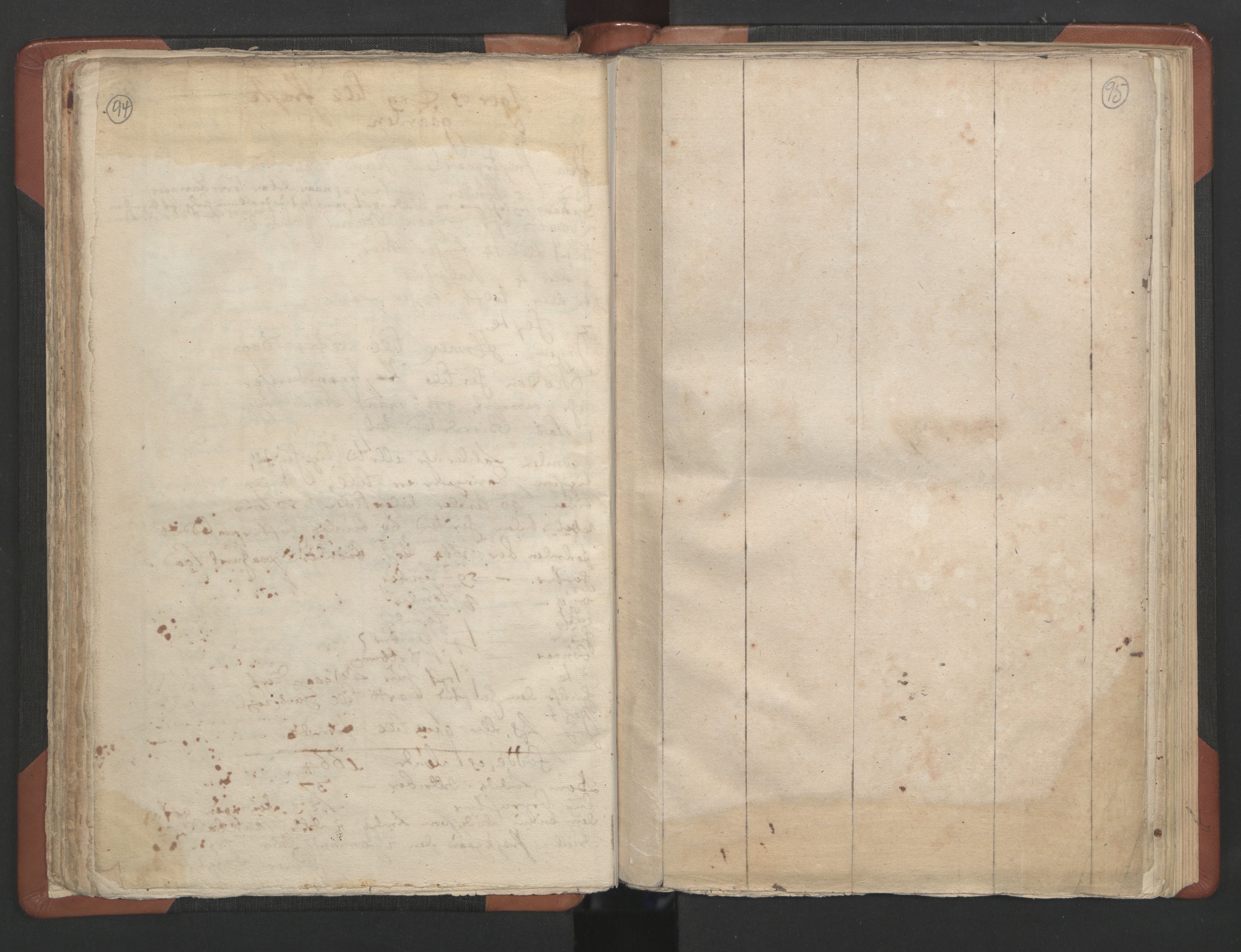 RA, Sogneprestenes manntall 1664-1666, nr. 11: Brunlanes prosti, 1664-1666, s. 94-95