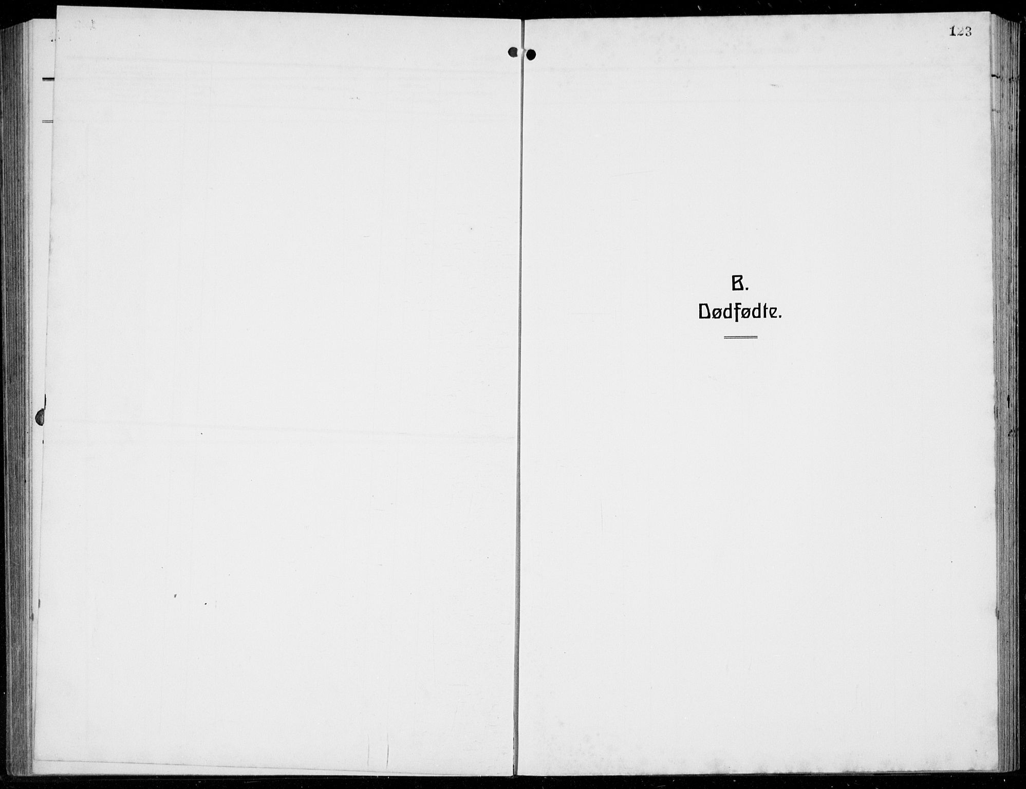 Hamre sokneprestembete, SAB/A-75501/H/Ha/Hab: Klokkerbok nr. B 5, 1920-1940, s. 123