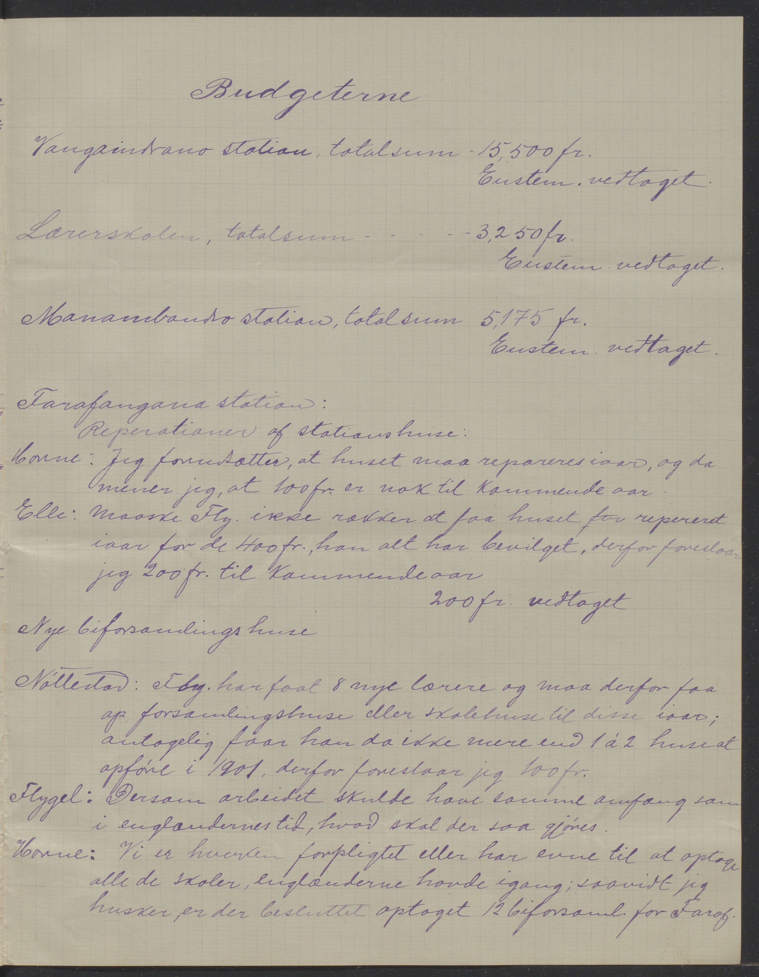 Det Norske Misjonsselskap - hovedadministrasjonen, VID/MA-A-1045/D/Da/Daa/L0044/0004: Konferansereferat og årsberetninger / Konferansereferat fra Øst-Madagaskar., 1900