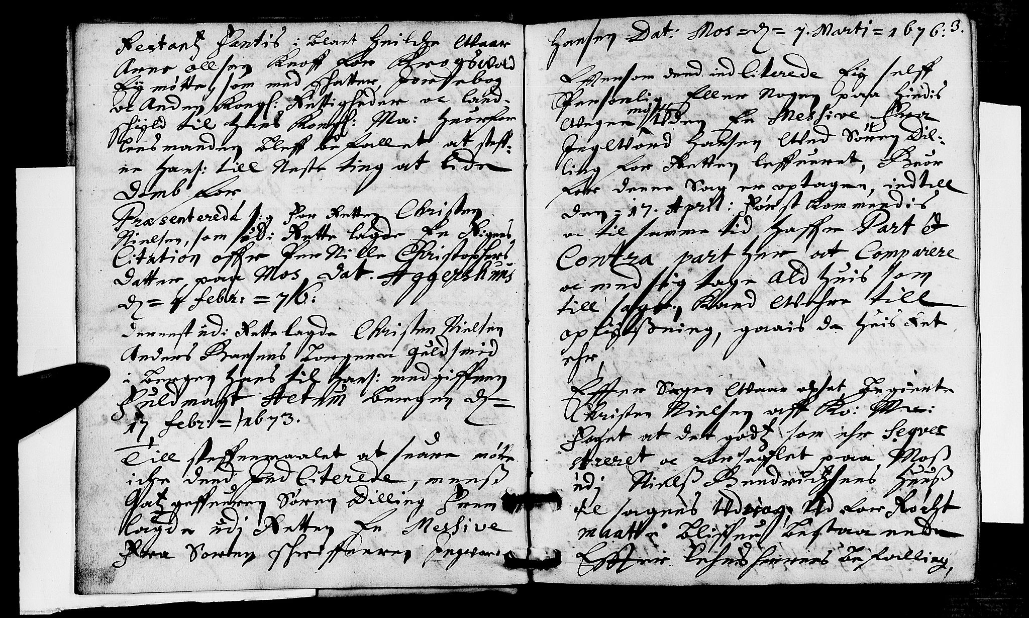 Moss sorenskriveri, SAO/A-10168, 1676-1677, s. 2b-3a