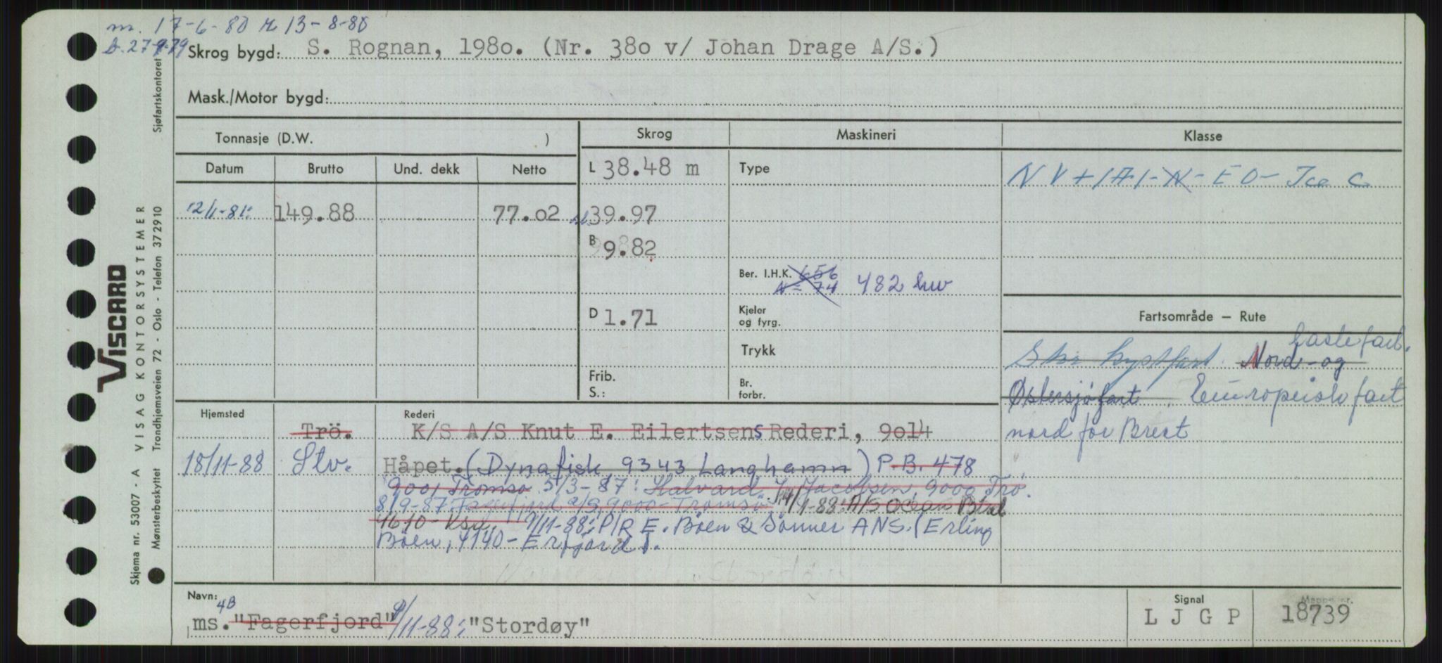 Sjøfartsdirektoratet med forløpere, Skipsmålingen, RA/S-1627/H/Ha/L0005/0002: Fartøy, S-Sven / Fartøy, Skjo-Sven, s. 547