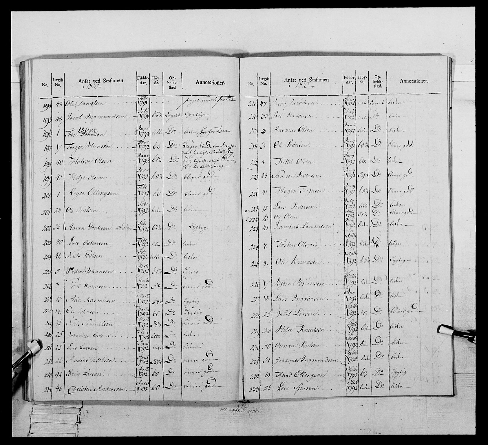 Generalitets- og kommissariatskollegiet, Det kongelige norske kommissariatskollegium, AV/RA-EA-5420/E/Eh/L0111: Vesterlenske nasjonale infanteriregiment, 1810, s. 390