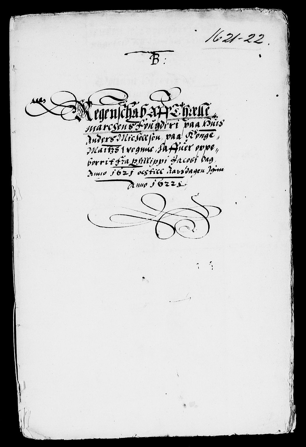Rentekammeret inntil 1814, Reviderte regnskaper, Lensregnskaper, RA/EA-5023/R/Rb/Rbp/L0007: Bratsberg len, 1621-1623