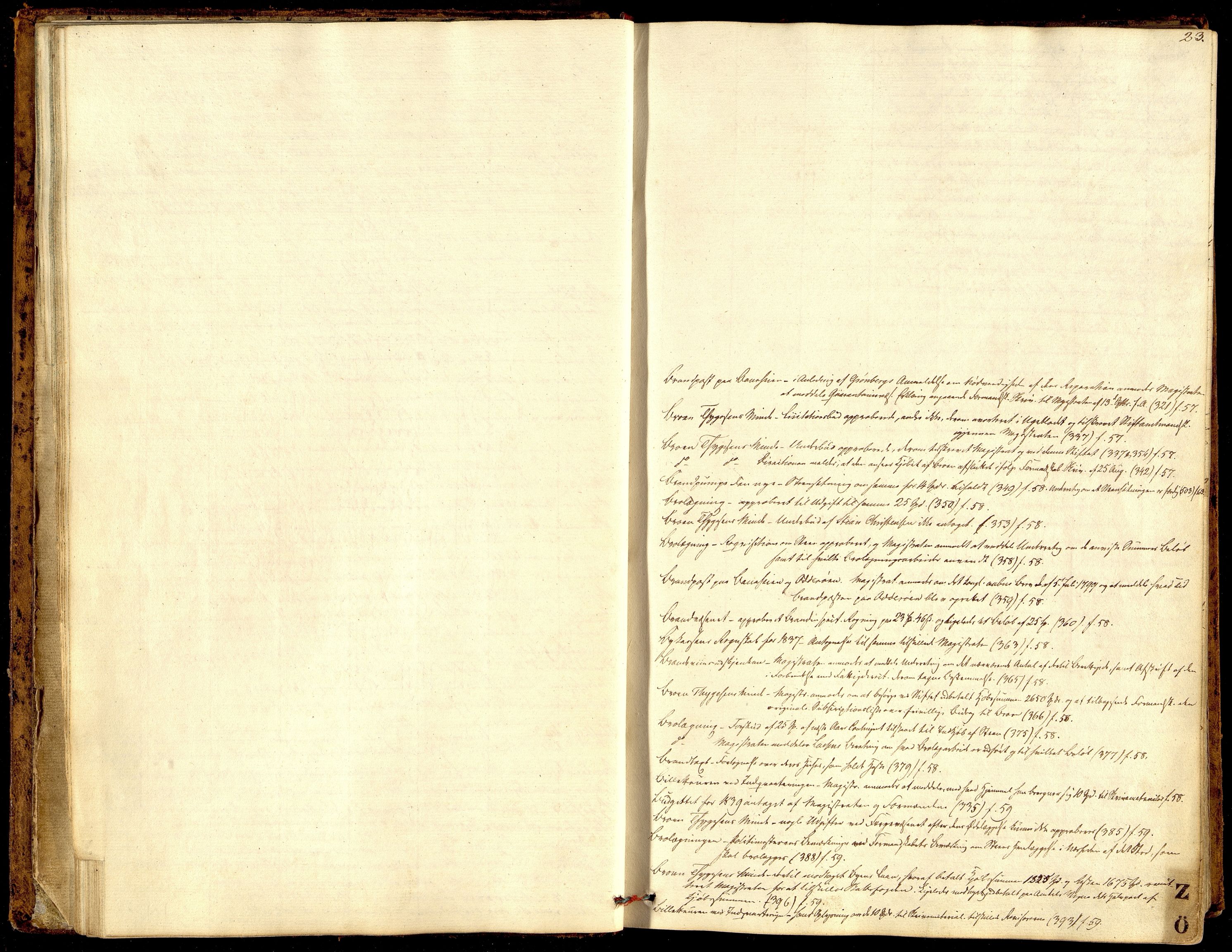 Kristiansand By - Formannskapet, ARKSOR/1001KG120/A/Aa/L0001: Møtebok (d), 1837-1842