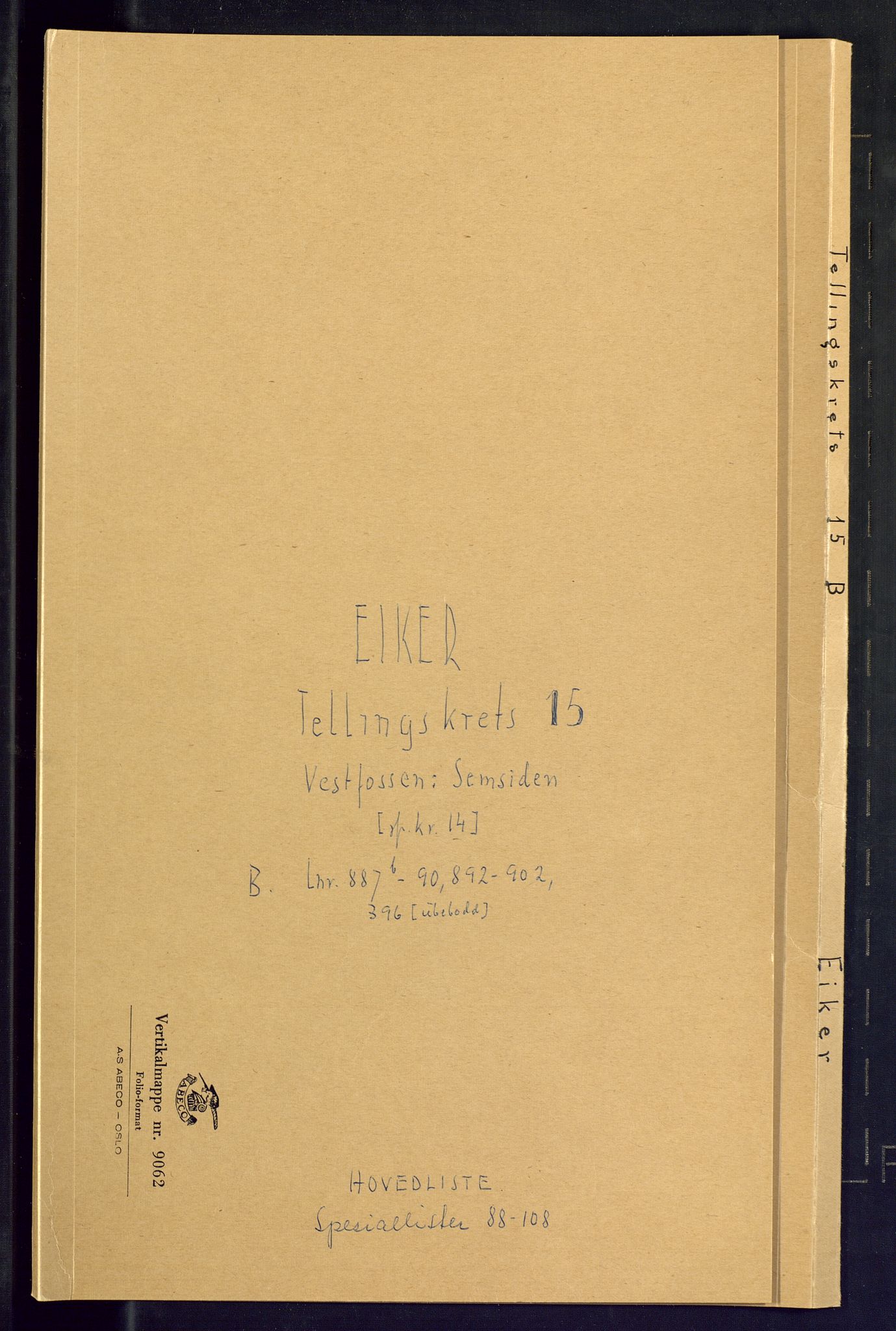 SAKO, Folketelling 1875 for 0624P Eiker prestegjeld, 1875, s. 79