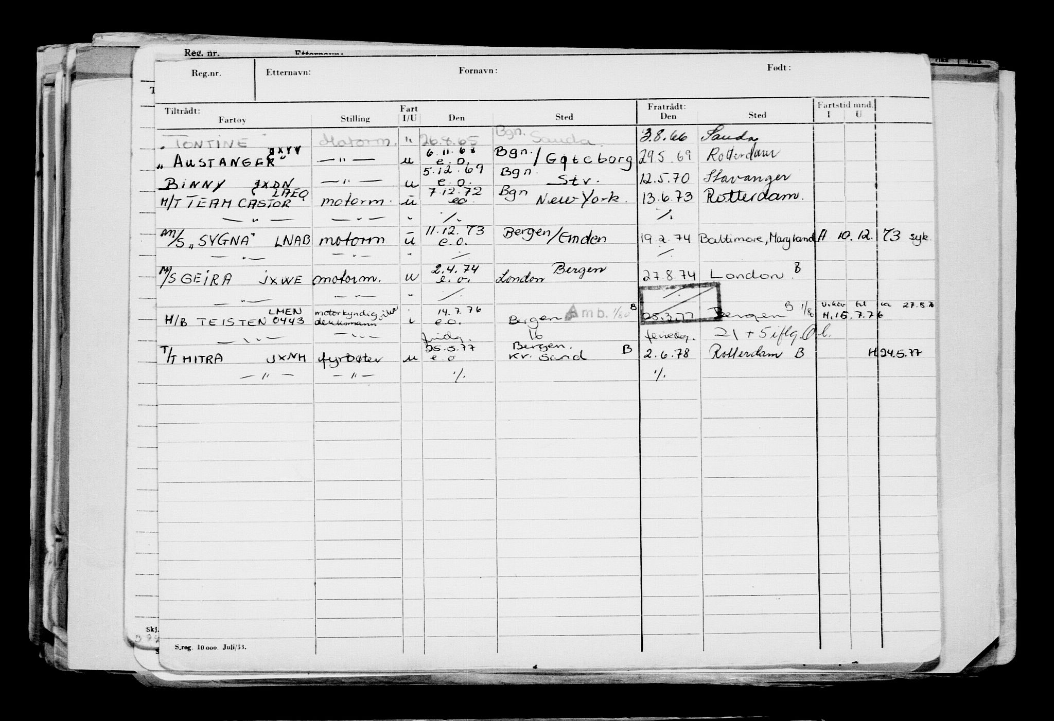 Direktoratet for sjømenn, AV/RA-S-3545/G/Gb/L0203: Hovedkort, 1922, s. 528