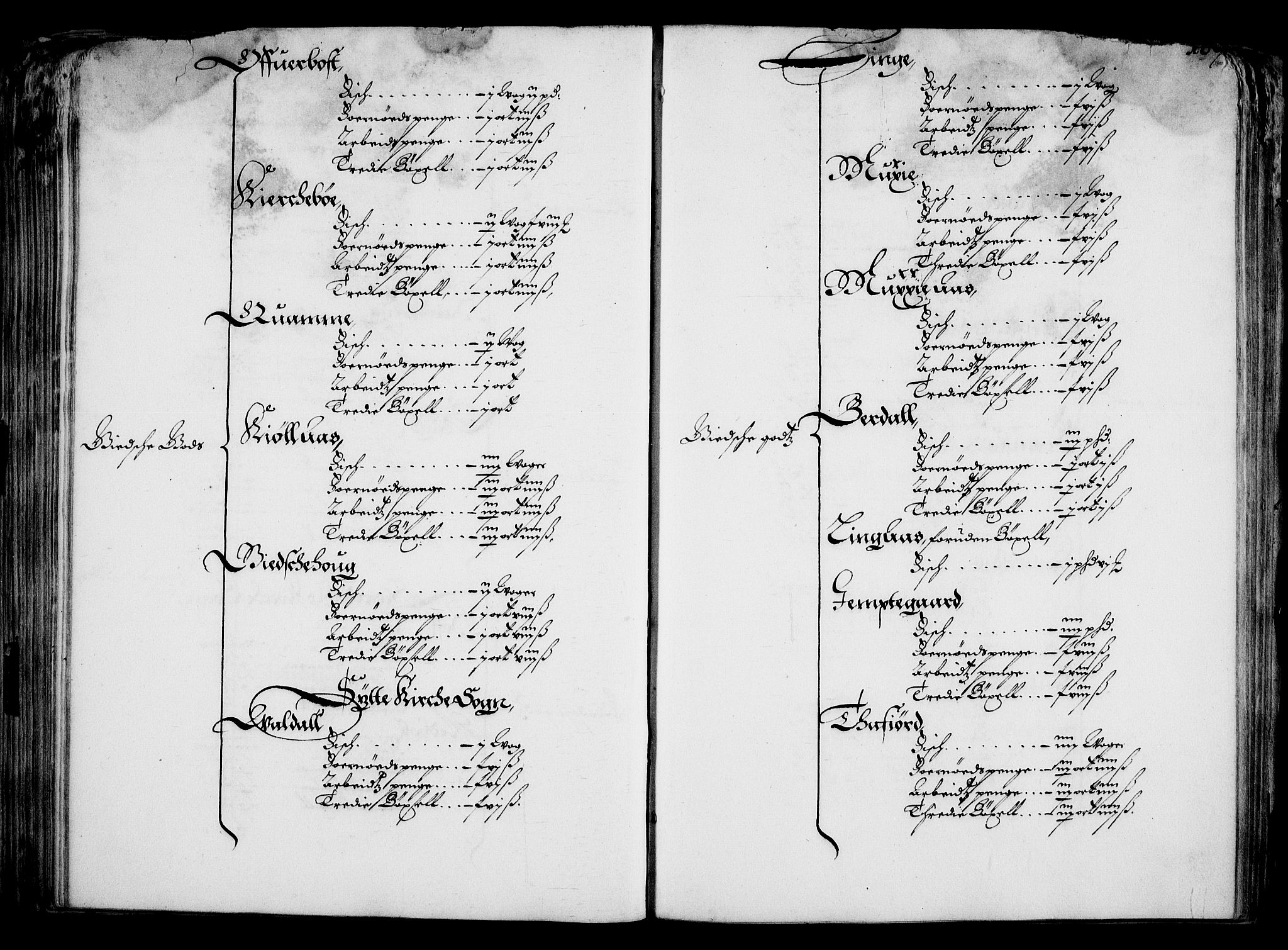 Rentekammeret inntil 1814, Realistisk ordnet avdeling, AV/RA-EA-4070/On/L0001/0001: Statens gods / [Jj 1]: Jordebok over Hannibal Sehesteds gods, 1651, s. 177