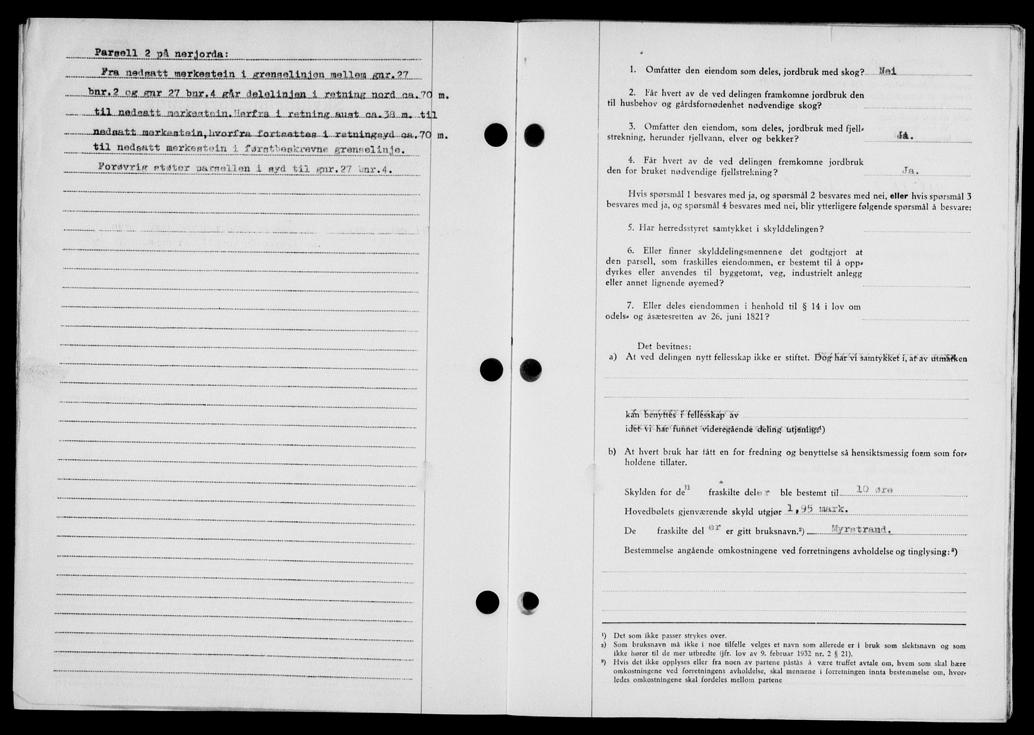 Lofoten sorenskriveri, SAT/A-0017/1/2/2C/L0021a: Pantebok nr. 21a, 1949-1949, Dagboknr: 2160/1949