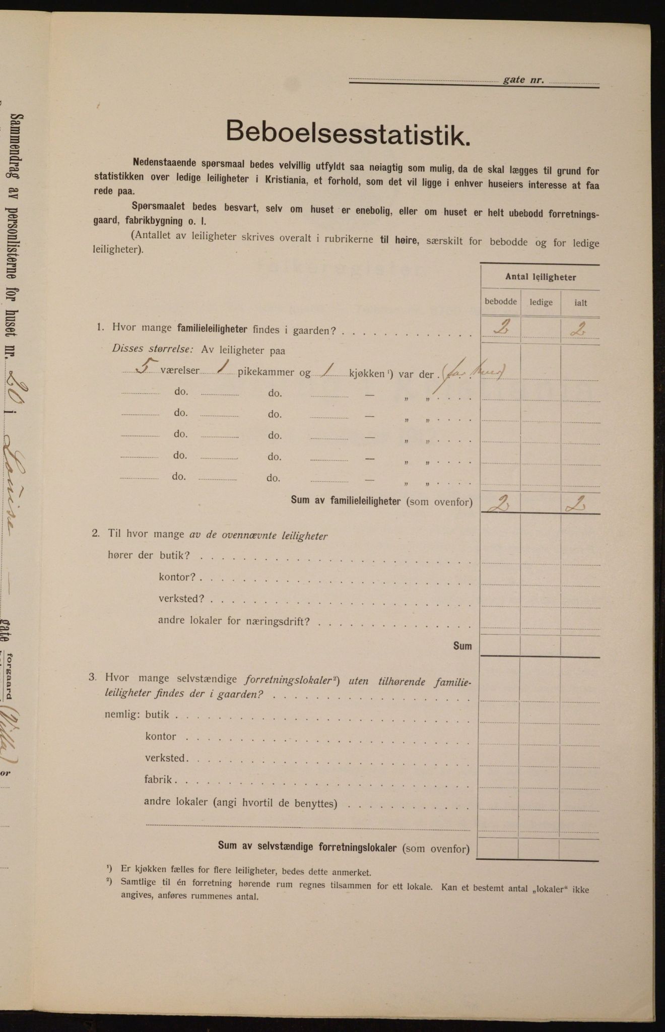 OBA, Kommunal folketelling 1.2.1912 for Kristiania, 1912, s. 58772