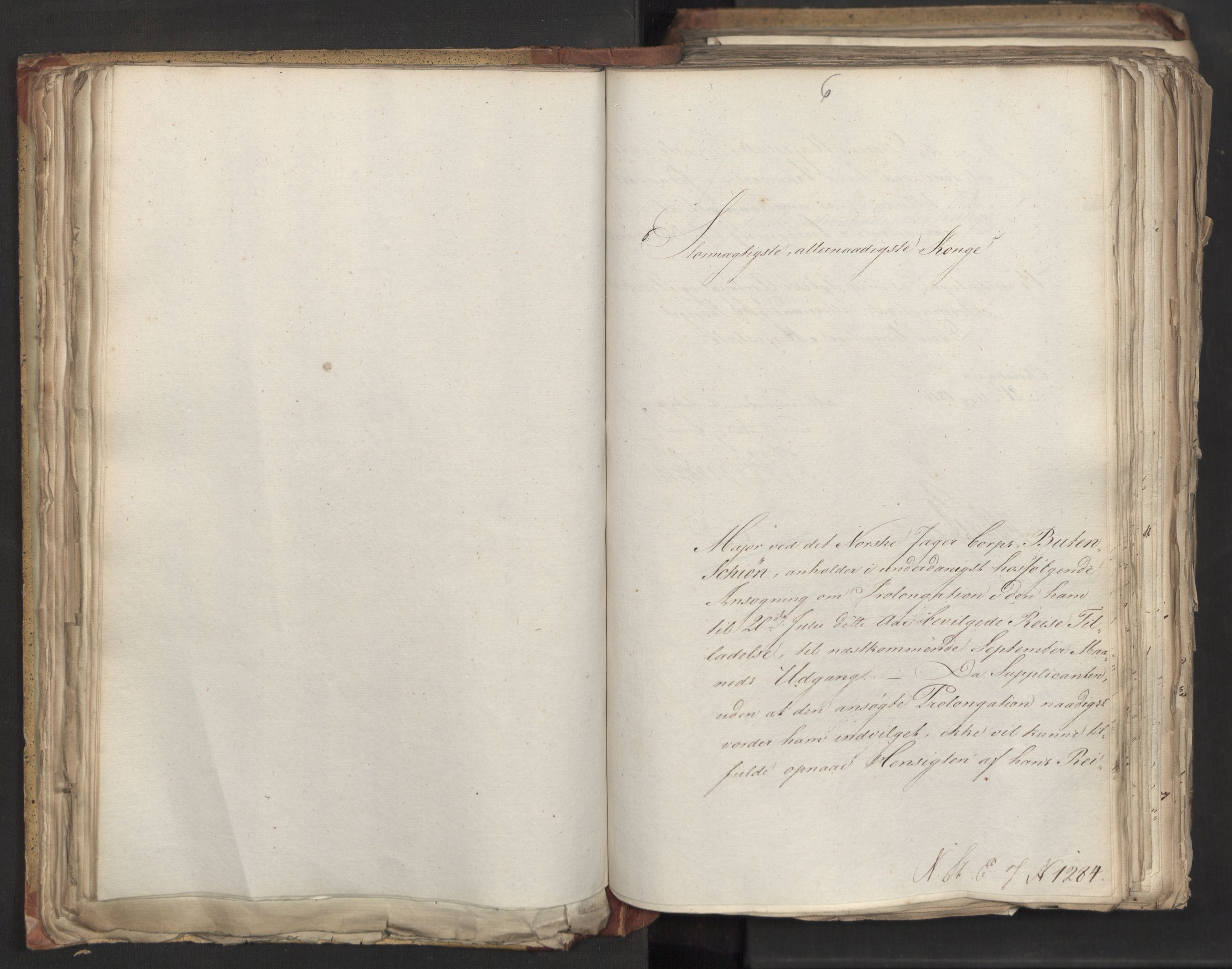 Statsrådsavdelingen i Stockholm, RA/S-1003/D/Da/L0006: Regjeringsinnstillinger nr. 1247-1544, 1816, s. 78