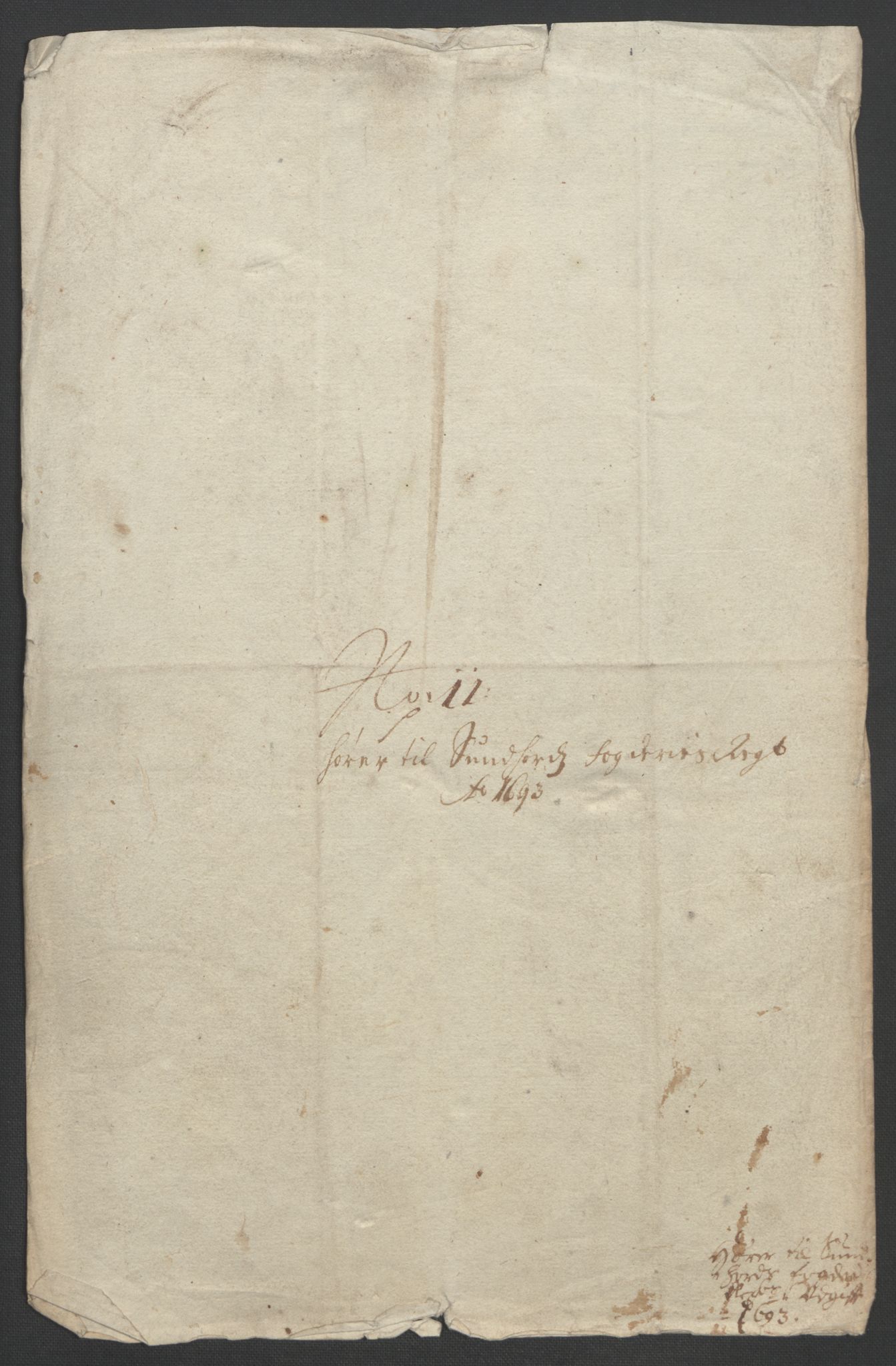 Rentekammeret inntil 1814, Reviderte regnskaper, Fogderegnskap, RA/EA-4092/R48/L2974: Fogderegnskap Sunnhordland og Hardanger, 1693, s. 131