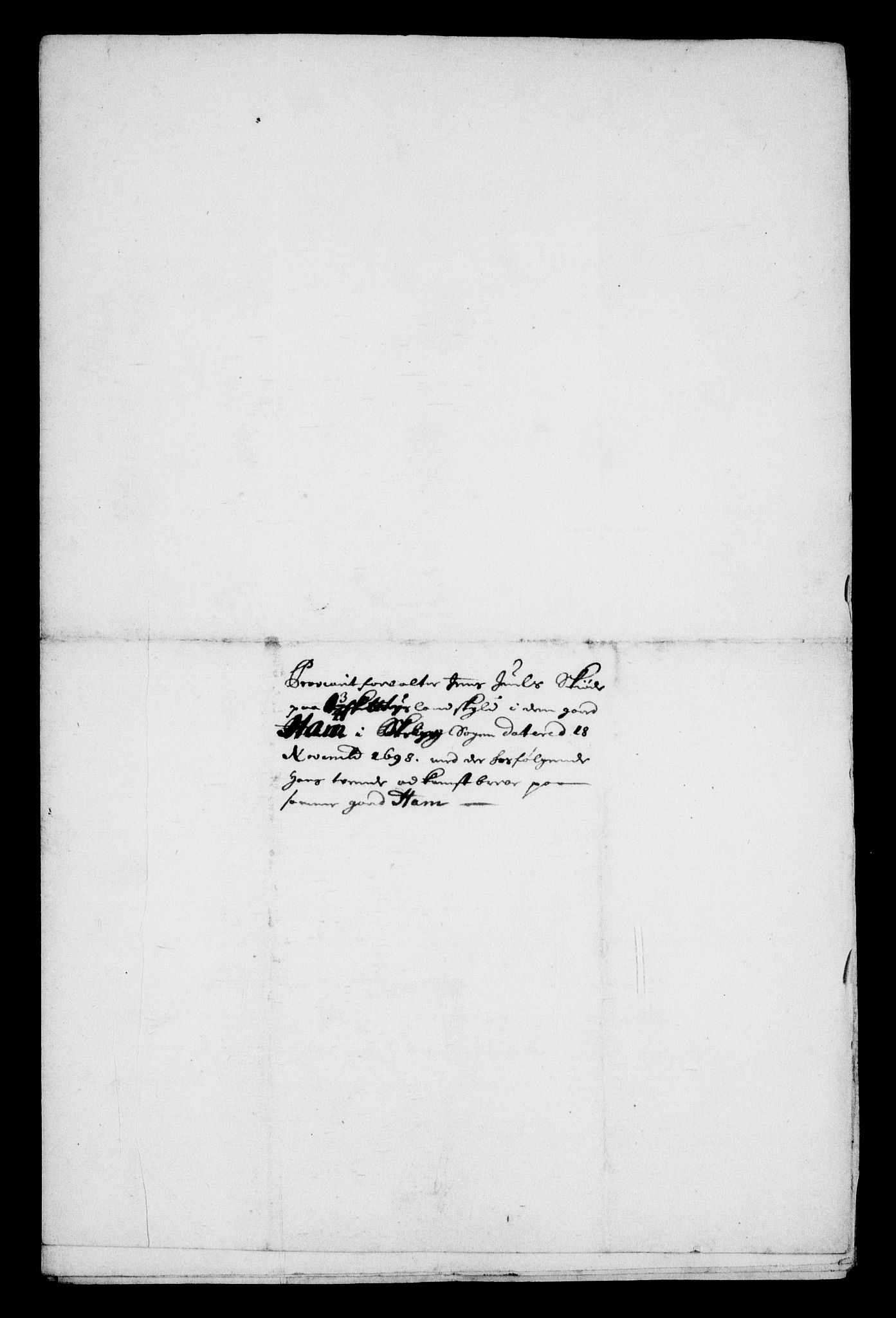 Rentekammeret inntil 1814, Realistisk ordnet avdeling, RA/EA-4070/On/L0013: [Jj 14]: Forskjellige dokumenter om krongodset i Norge, 1672-1722, s. 365