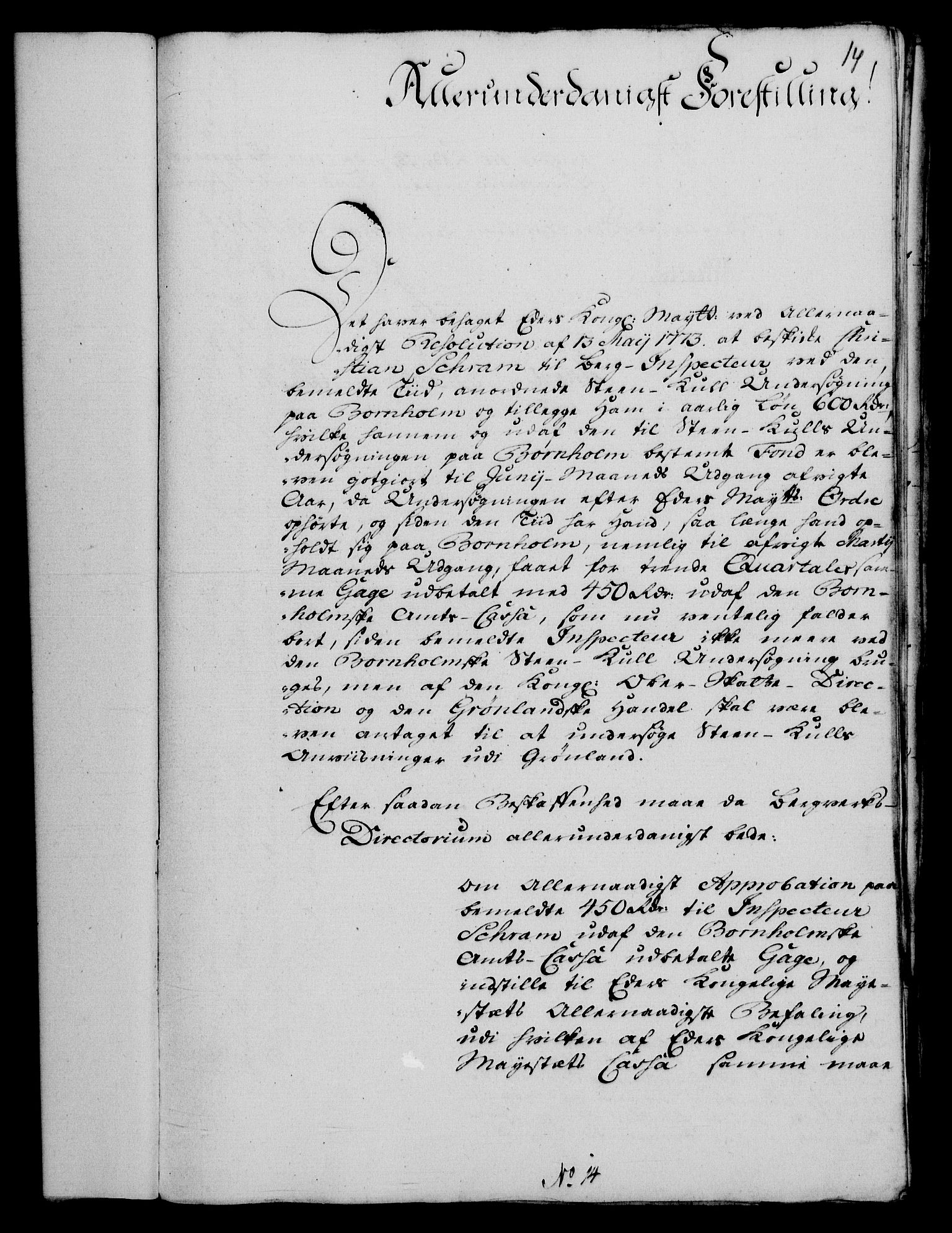 Rentekammeret, Renteskriverkontorene, AV/RA-EA-3115/M/Mf/Mfa/L0001: Resolusjonsprotokoll med register (merket RK 54.1), 1774-1777