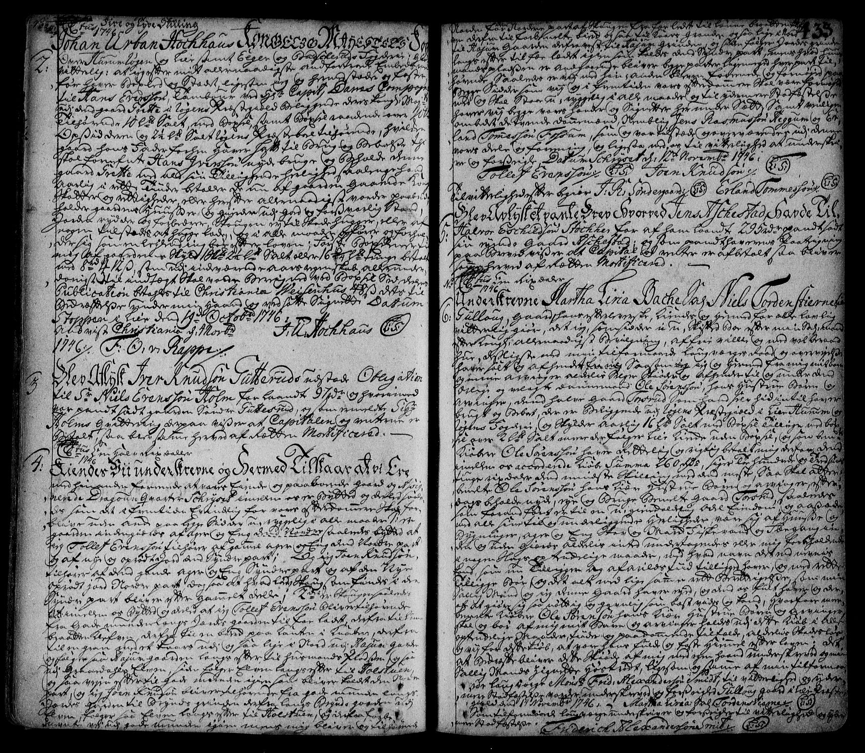 Lier, Røyken og Hurum sorenskriveri, AV/SAKO-A-89/G/Ga/Gaa/L0002: Pantebok nr. II, 1725-1755, s. 433