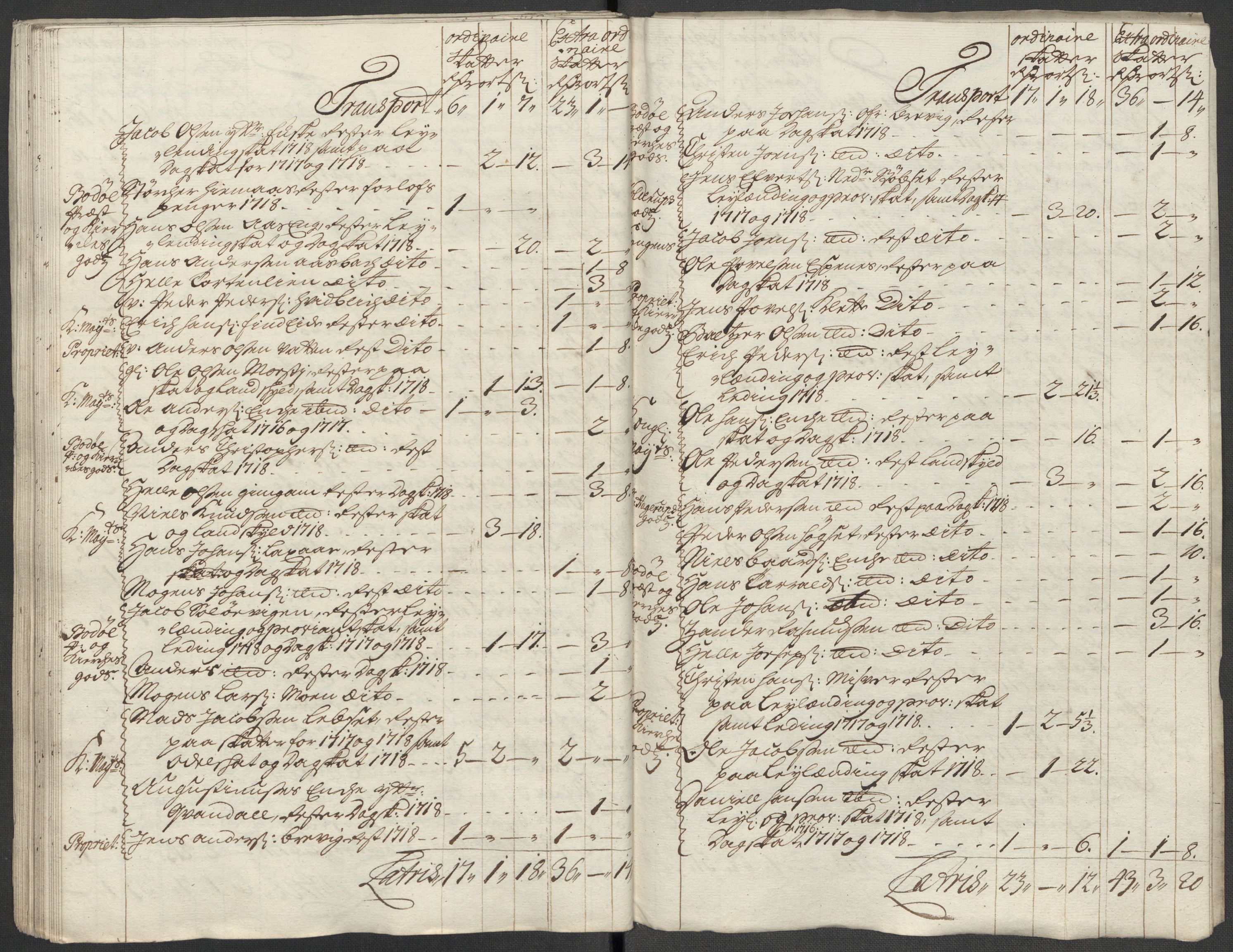 Rentekammeret inntil 1814, Reviderte regnskaper, Fogderegnskap, AV/RA-EA-4092/R66/L4588: Fogderegnskap Salten, 1718, s. 456