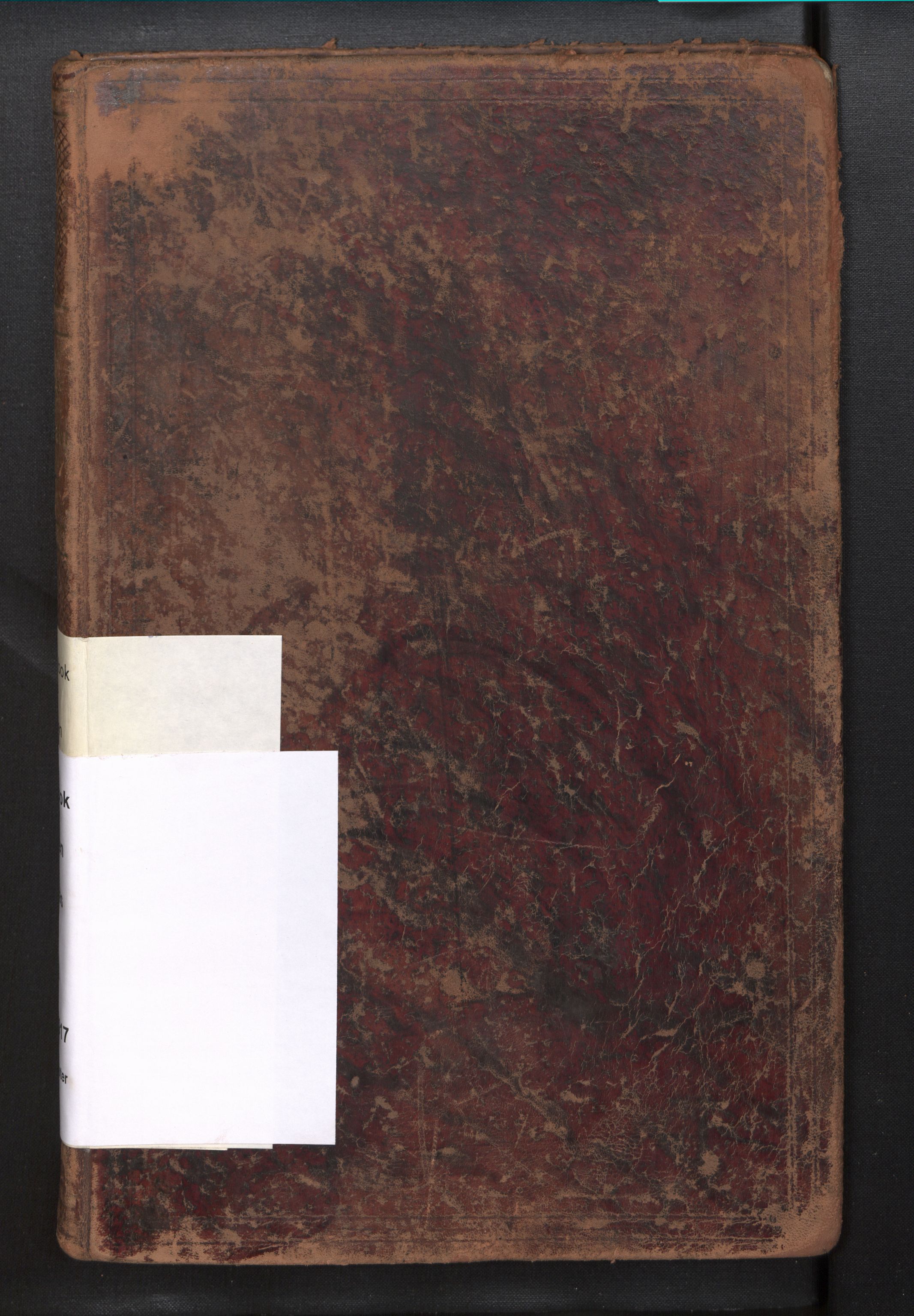 Lindås Sokneprestembete, AV/SAB-A-76701/H/Haa/Haag/L0001: Dagsregister nr. G 1, 1895-1917