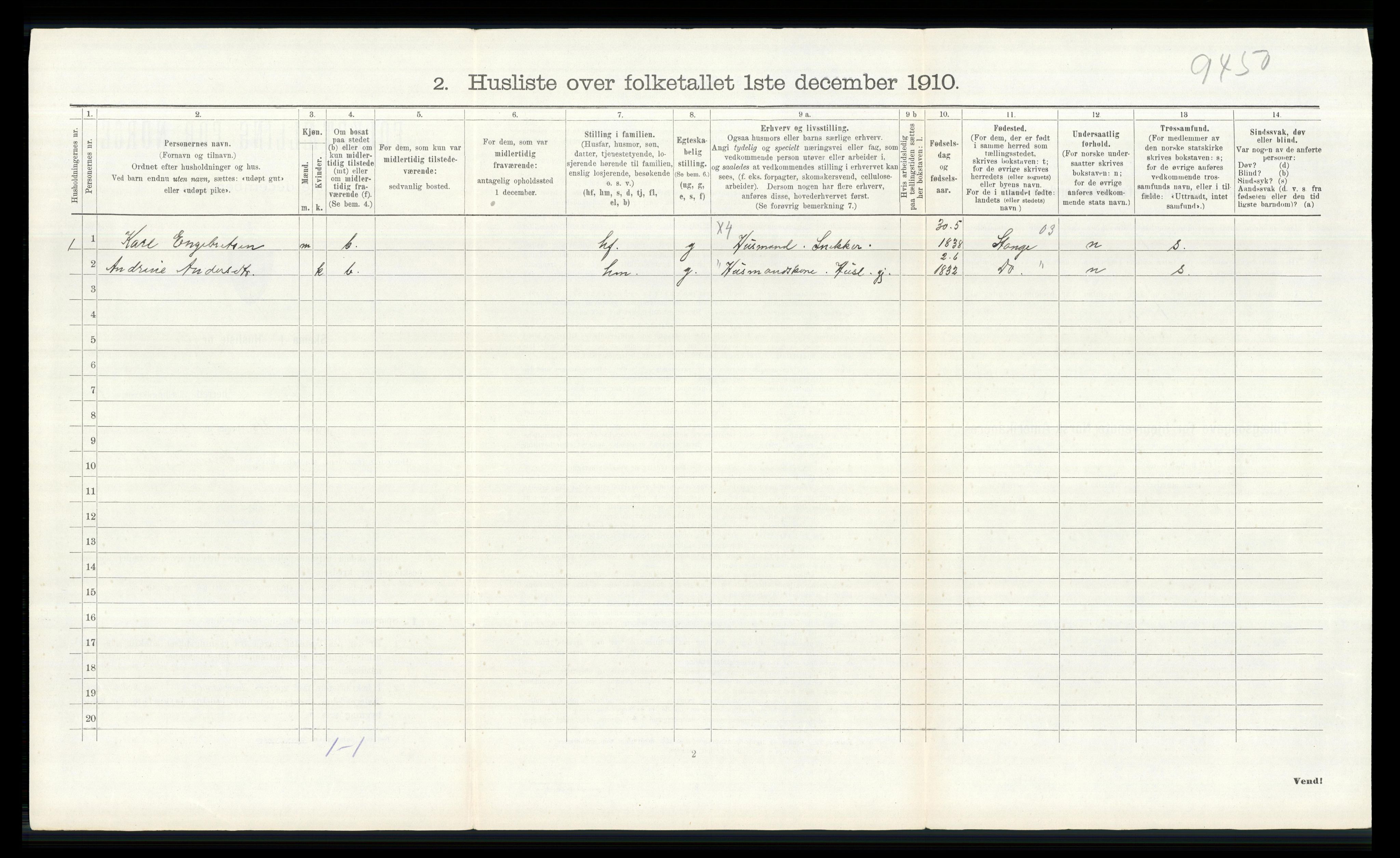 RA, Folketelling 1910 for 0237 Eidsvoll herred, 1910, s. 2967