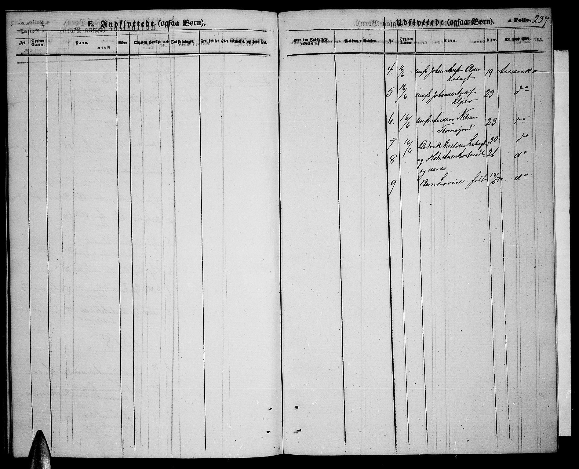 Balsfjord sokneprestembete, AV/SATØ-S-1303/G/Ga/L0006klokker: Klokkerbok nr. 6, 1863-1878, s. 237