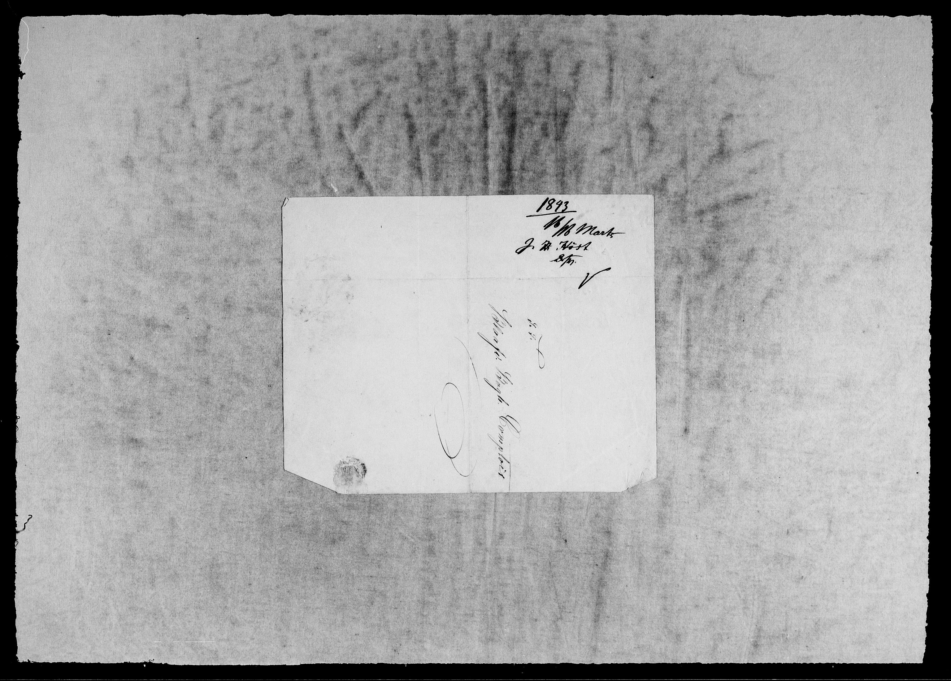 Modums Blaafarveværk, AV/RA-PA-0157/G/Gb/L0128/0001: -- / Innkomne brev A - W, 1843-1844, s. 5