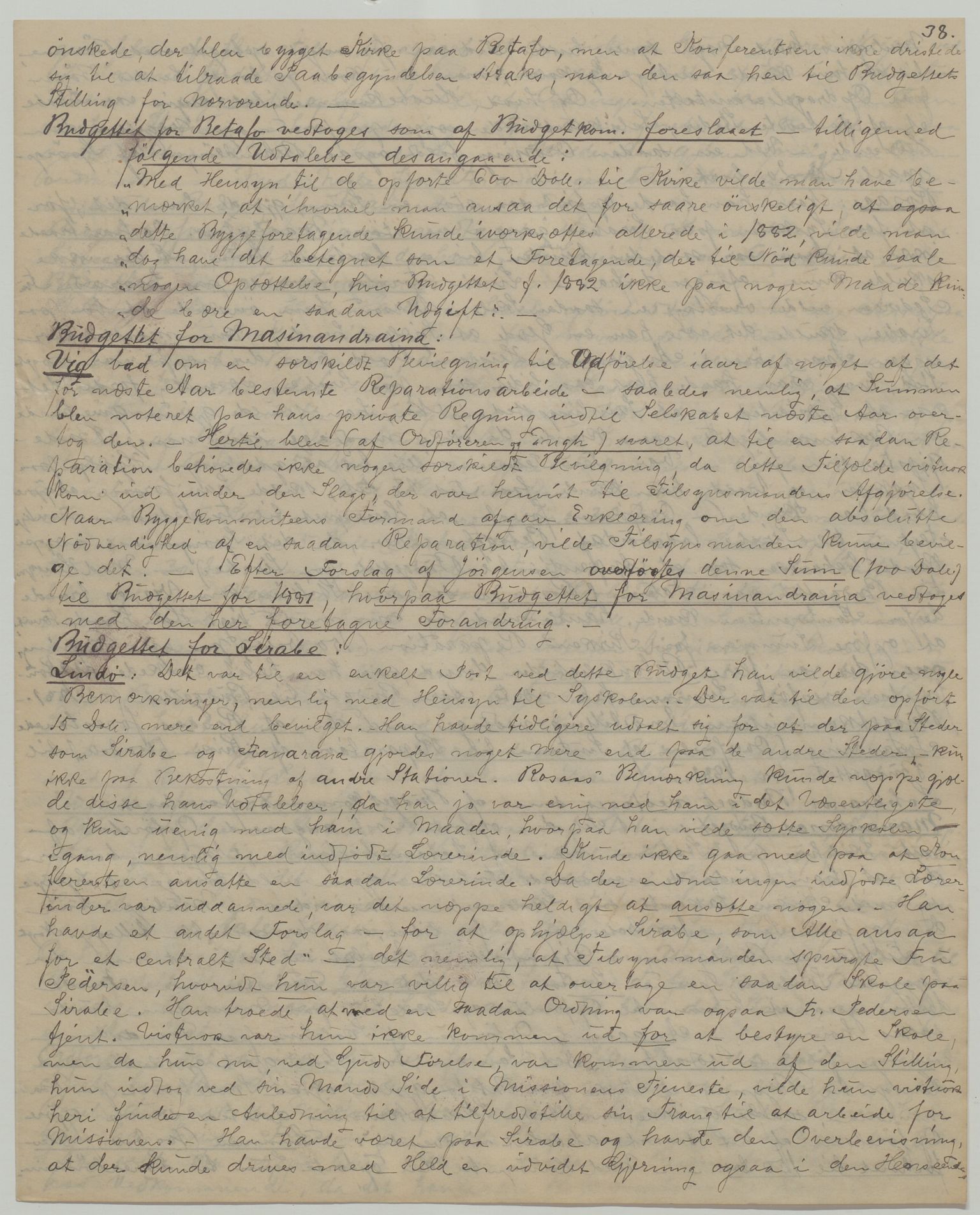 Det Norske Misjonsselskap - hovedadministrasjonen, VID/MA-A-1045/D/Da/Daa/L0035/0012: Konferansereferat og årsberetninger / Konferansereferat fra Madagaskar Innland., 1881