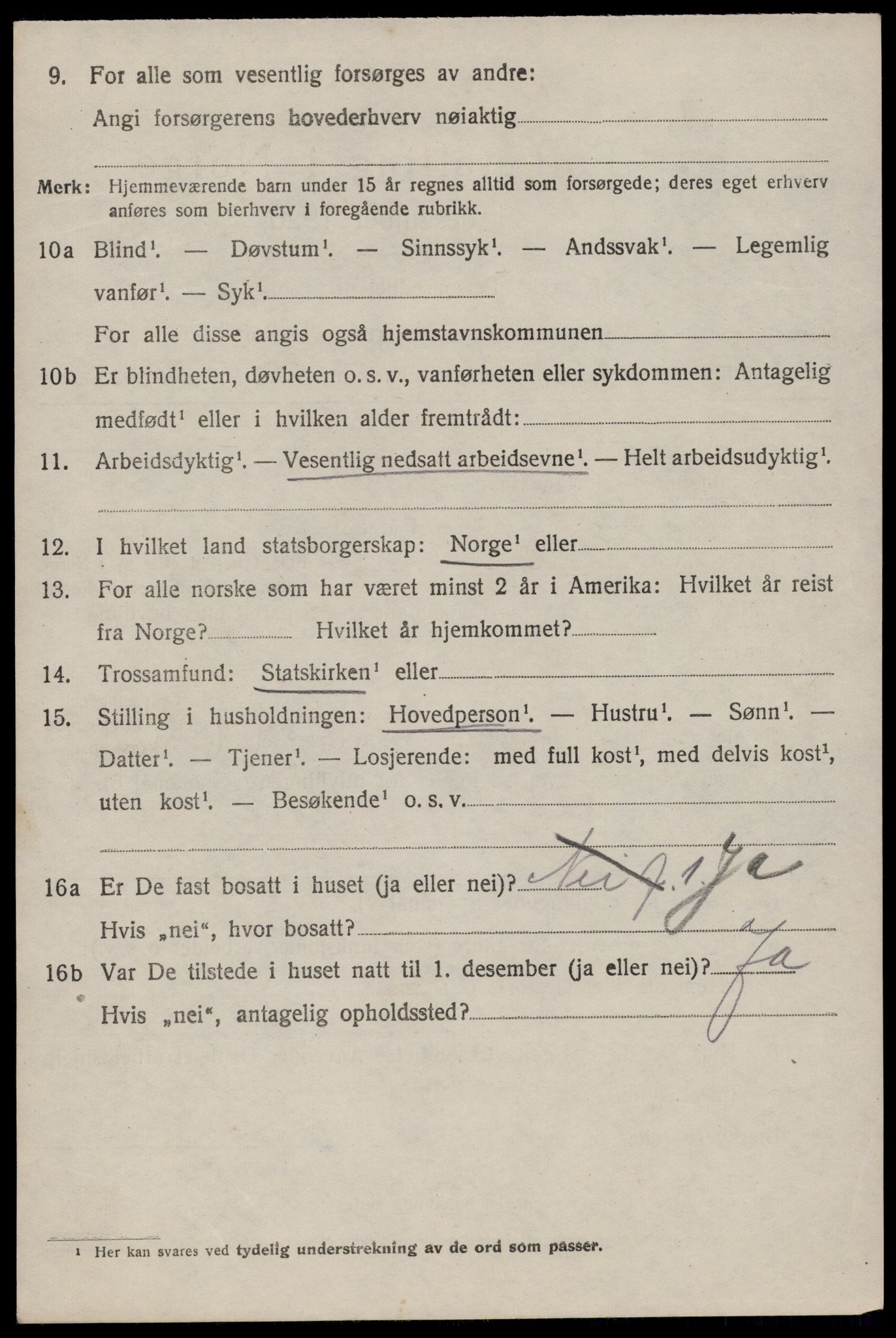 SAKO, Folketelling 1920 for 0827 Hjartdal herred, 1920, s. 2251