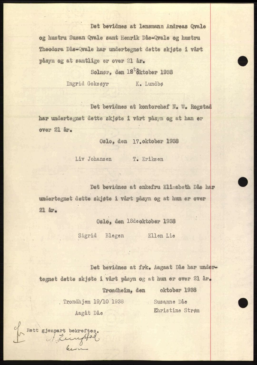 Ålesund byfogd, AV/SAT-A-4384: Pantebok nr. 34 II, 1938-1940, Dagboknr: 1493/1938