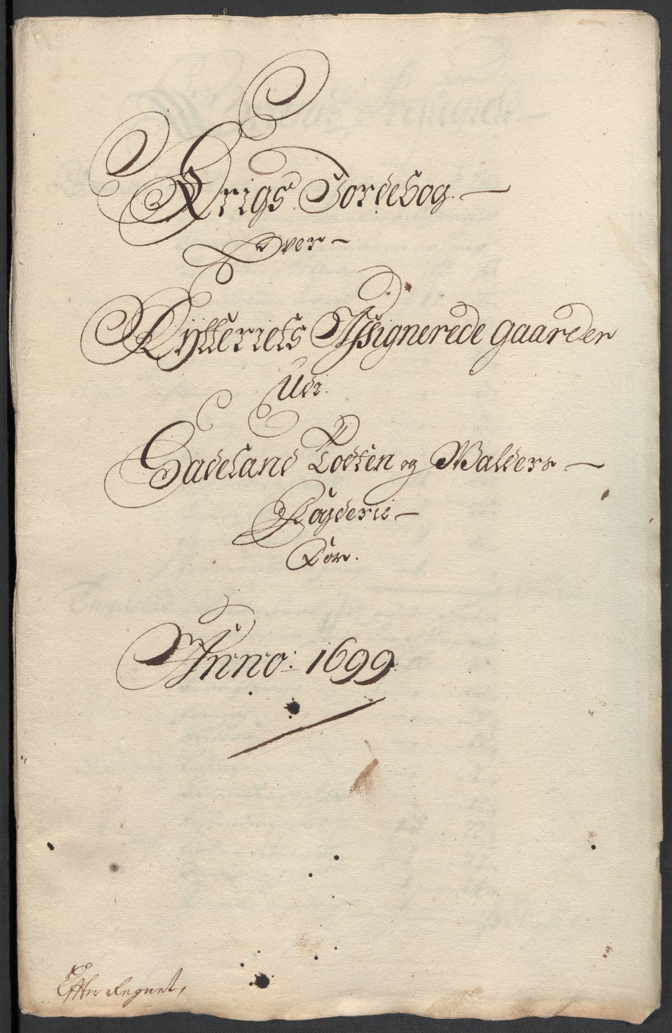 Rentekammeret inntil 1814, Reviderte regnskaper, Fogderegnskap, AV/RA-EA-4092/R18/L1297: Fogderegnskap Hadeland, Toten og Valdres, 1699, s. 359