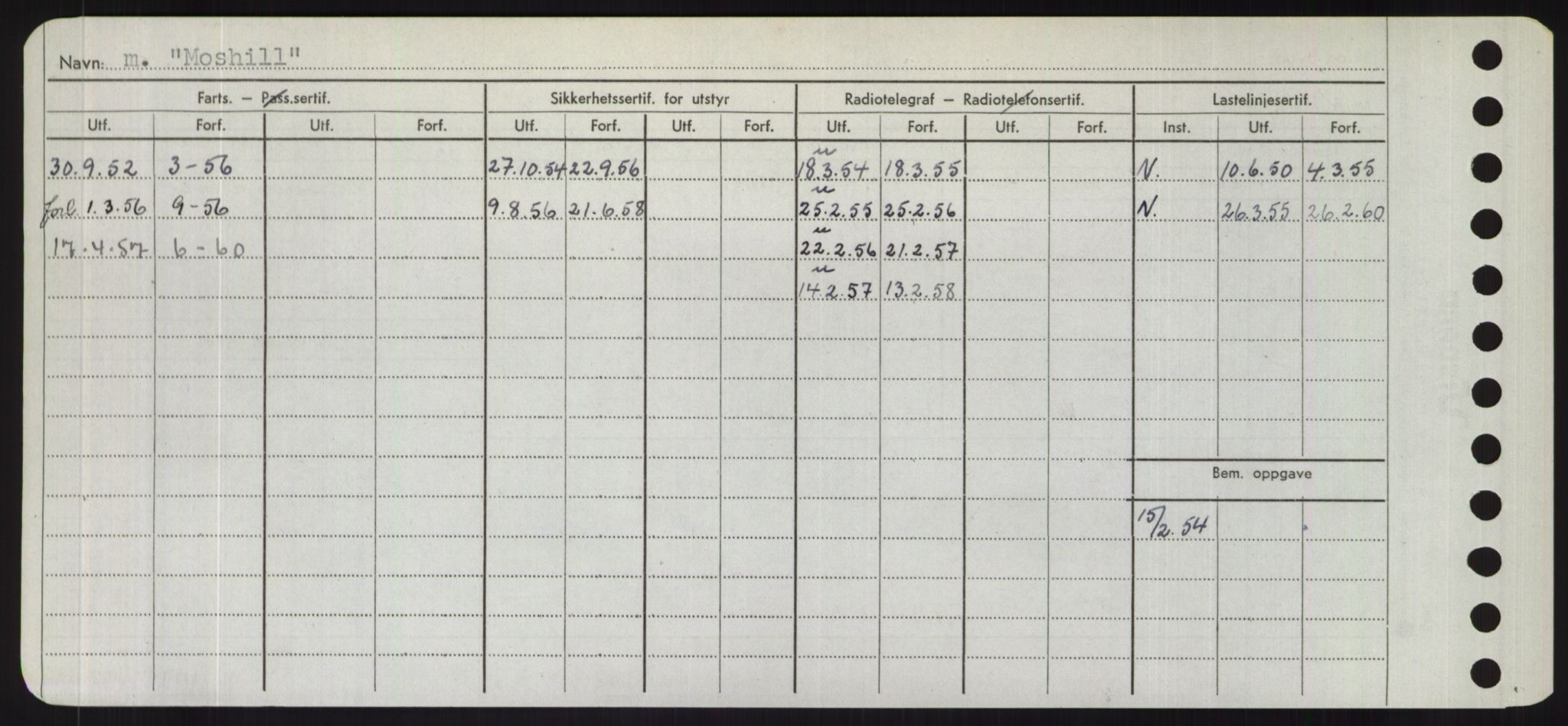 Sjøfartsdirektoratet med forløpere, Skipsmålingen, AV/RA-S-1627/H/Hd/L0025: Fartøy, Min-Mås, s. 264