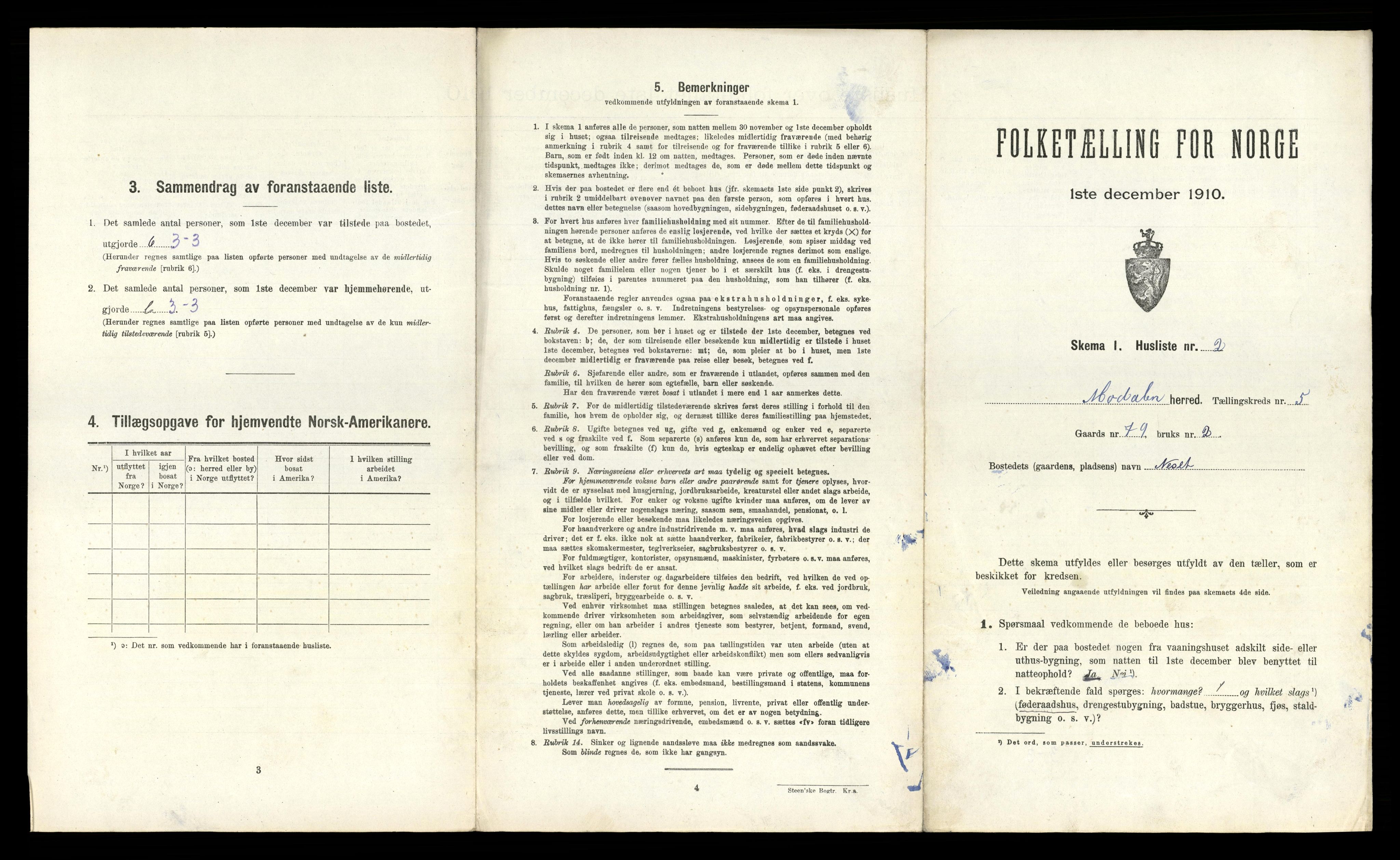 RA, Folketelling 1910 for 1252 Modalen herred, 1910, s. 135