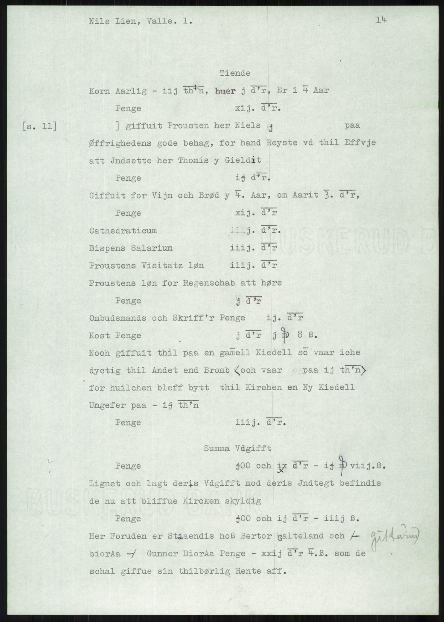 Samlinger til kildeutgivelse, Diplomavskriftsamlingen, AV/RA-EA-4053/H/Ha, s. 3127