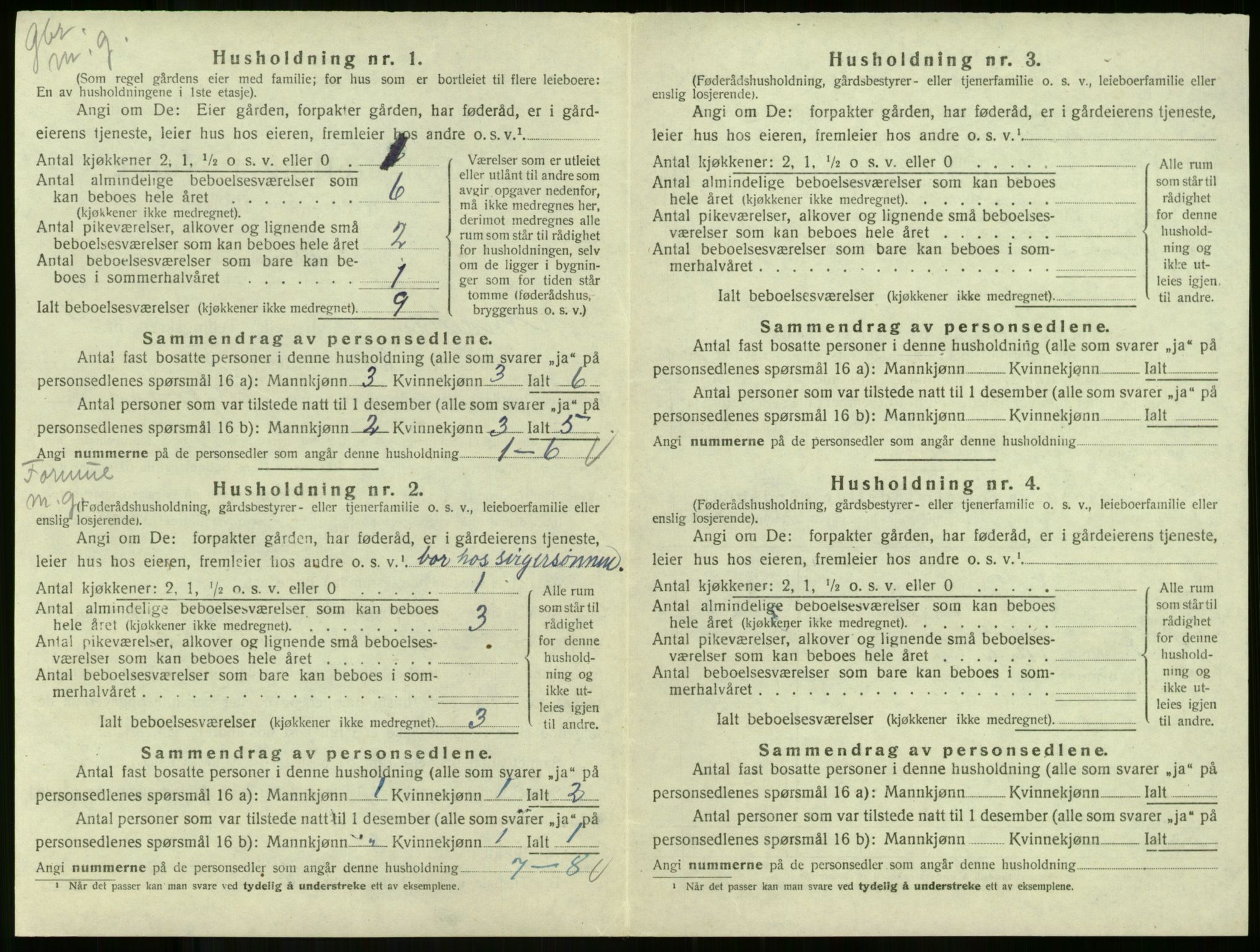 SAKO, Folketelling 1920 for 0719 Andebu herred, 1920, s. 261