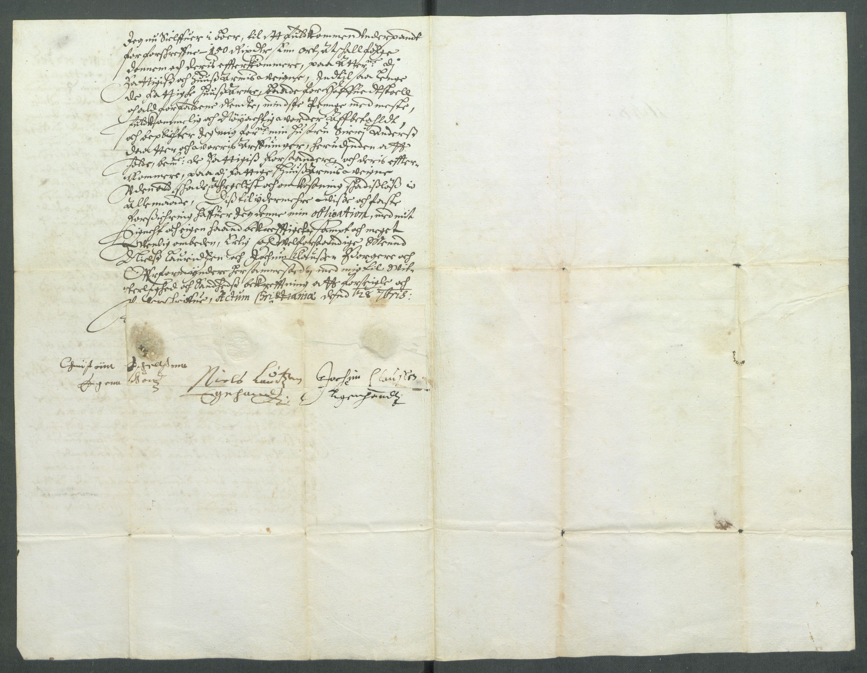 Riksarkivets diplomsamling, AV/RA-EA-5965/F02/L0161: Dokumenter, 1648, s. 84