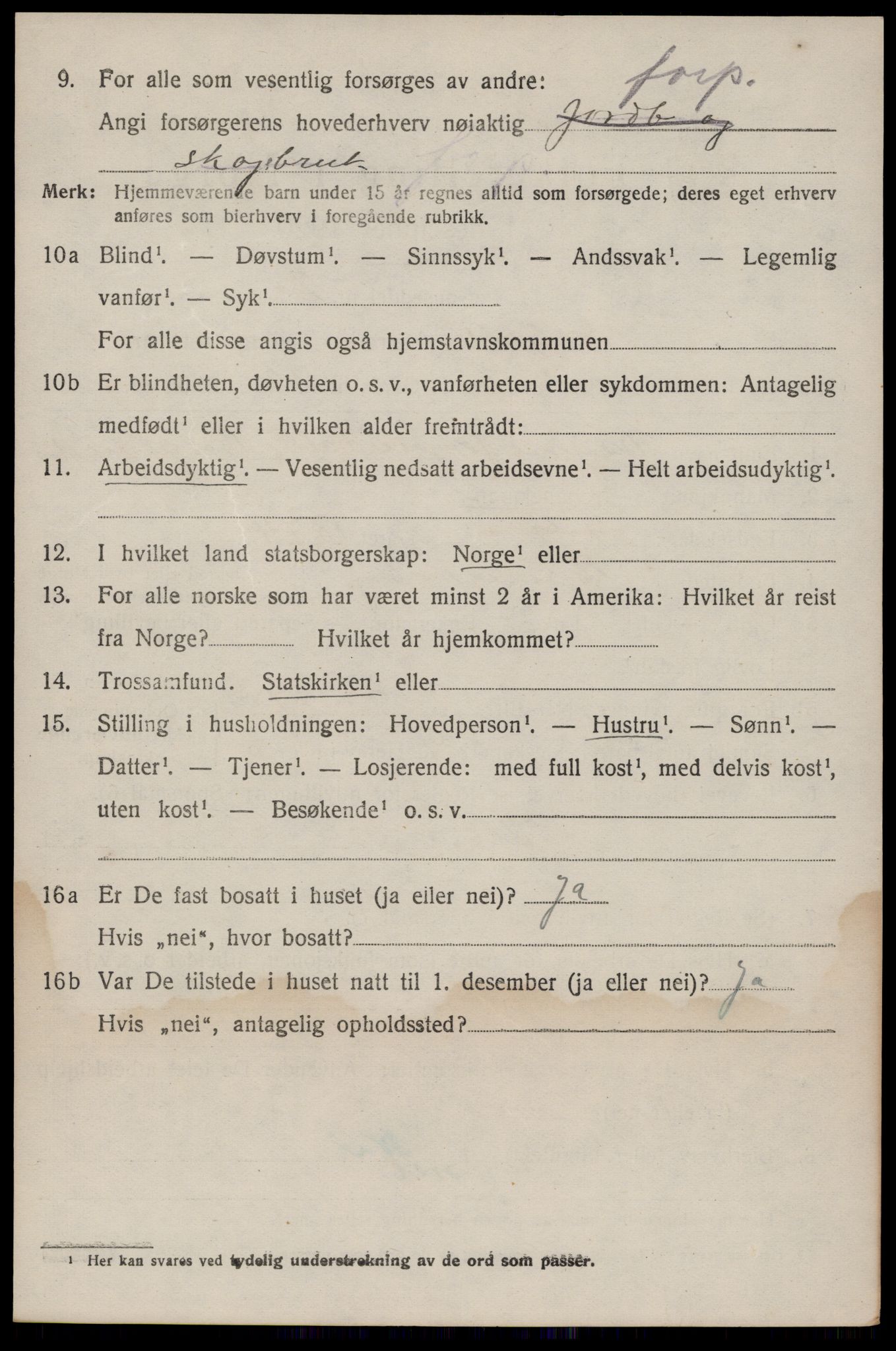 SAKO, Folketelling 1920 for 0828 Seljord herred, 1920, s. 2117