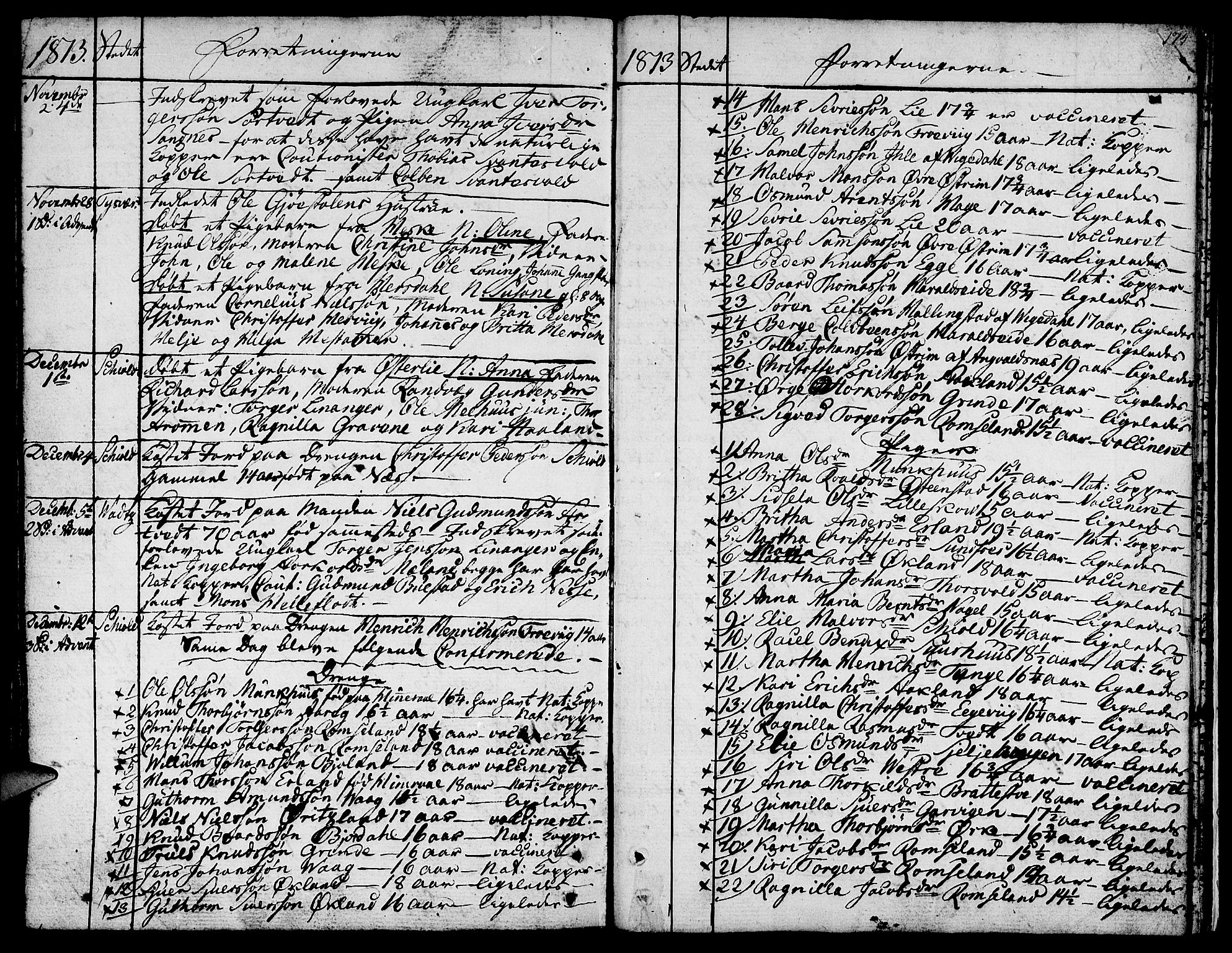 Skjold sokneprestkontor, SAST/A-101847/H/Ha/Haa/L0002: Ministerialbok nr. A 2, 1786-1815, s. 174