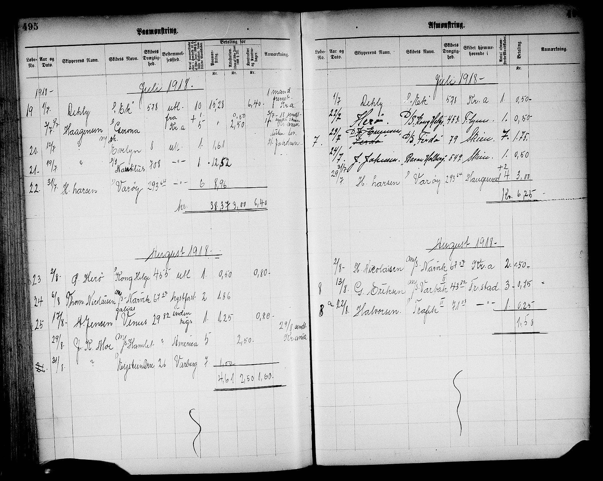 Fredrikstad mønstringskontor, SAO/A-10569b/G/Ga/L0002: Mønstringsjournal, 1906-1918, s. 252