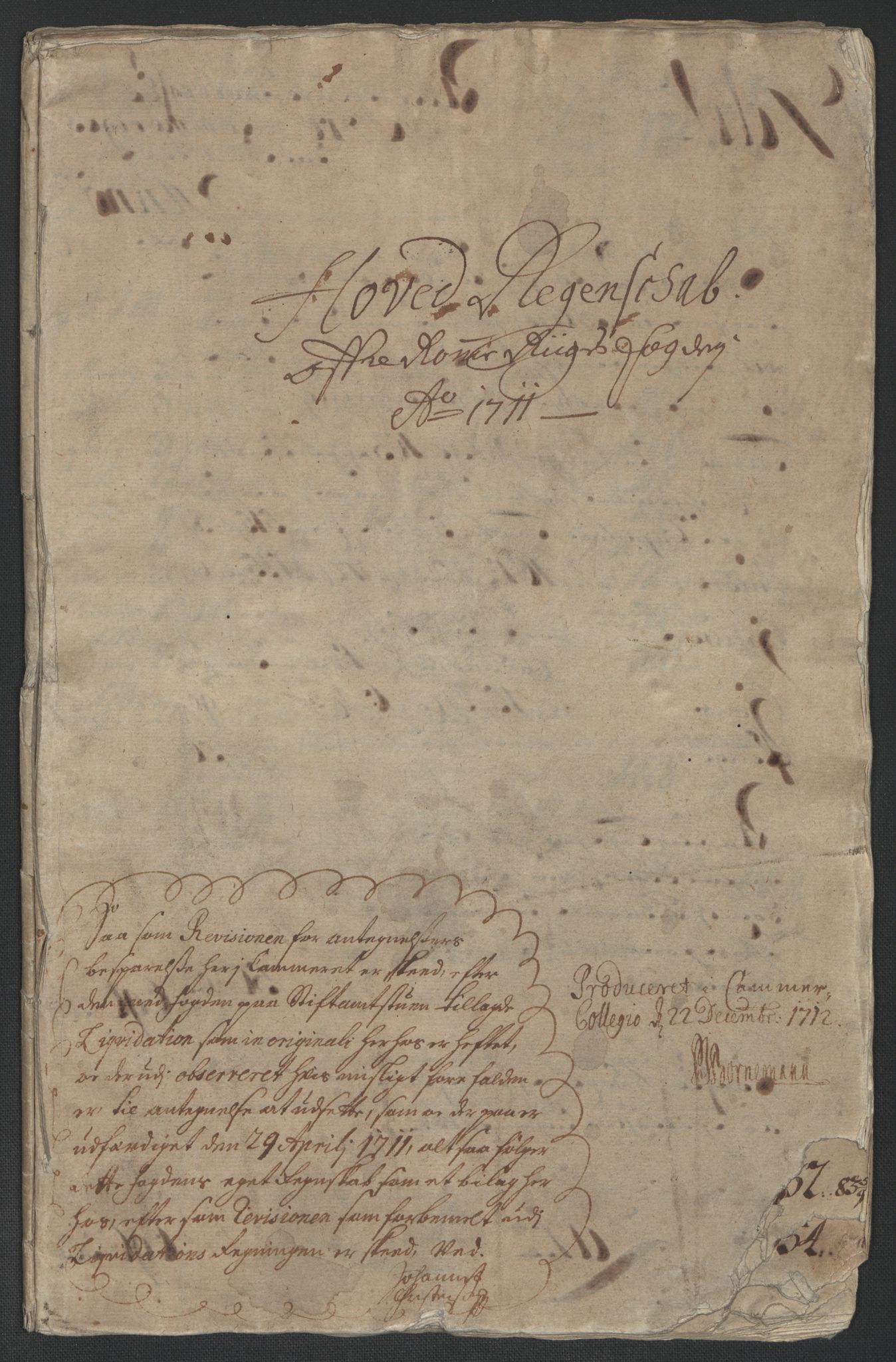 Rentekammeret inntil 1814, Reviderte regnskaper, Fogderegnskap, RA/EA-4092/R12/L0720: Fogderegnskap Øvre Romerike, 1710-1711, s. 253