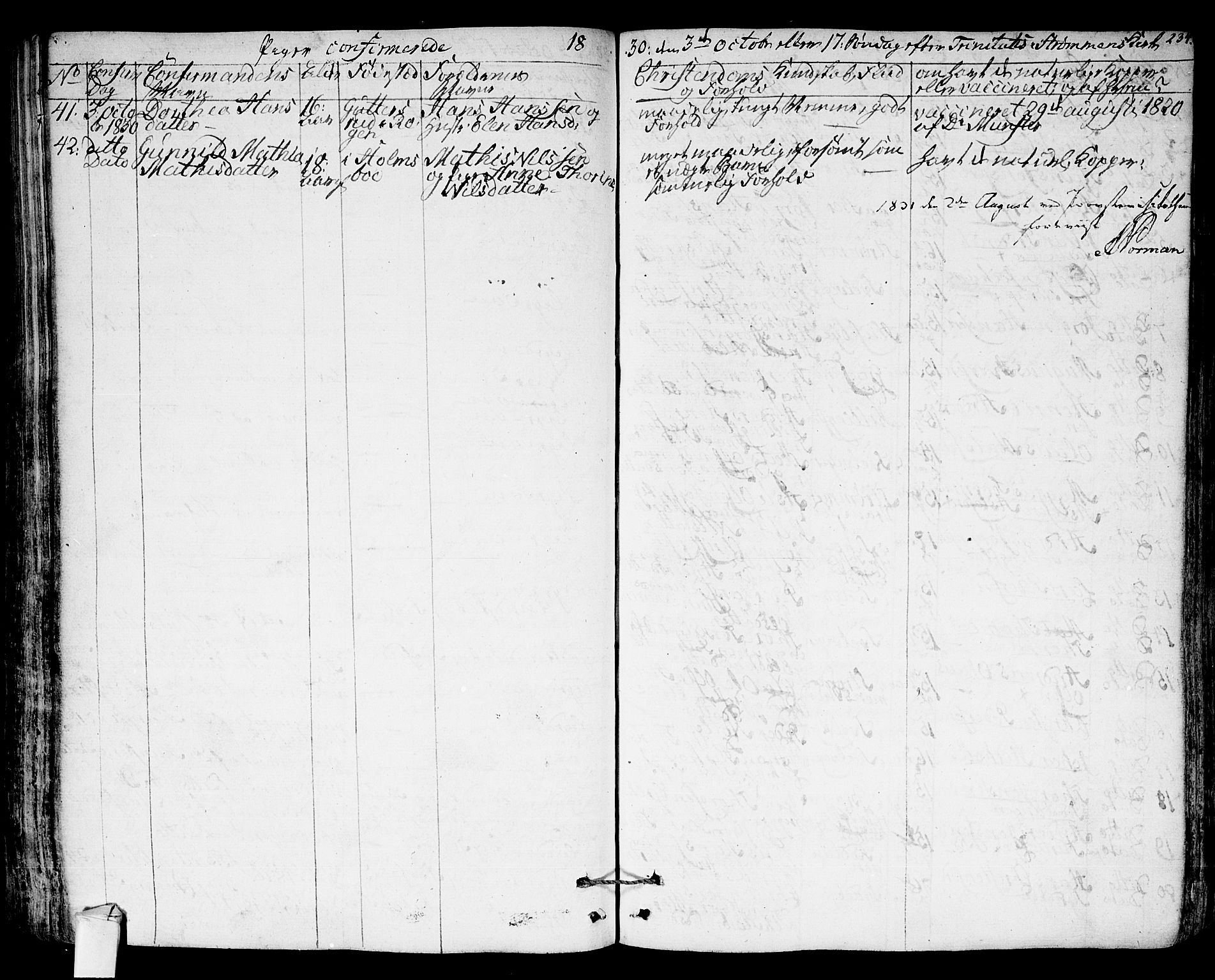 Hurum kirkebøker, AV/SAKO-A-229/F/Fa/L0010: Ministerialbok nr. 10, 1827-1846, s. 234