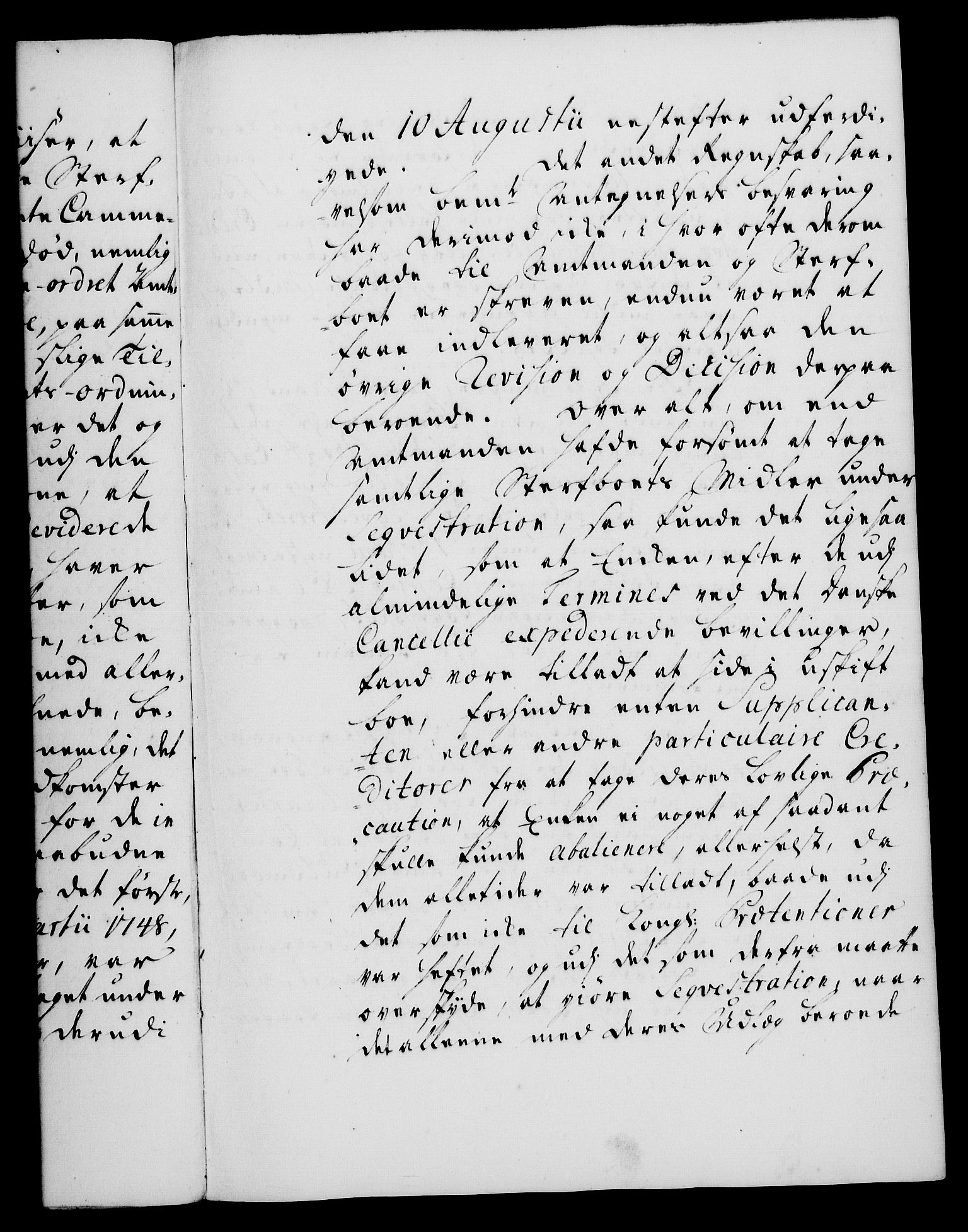 Rentekammeret, Kammerkanselliet, AV/RA-EA-3111/G/Gf/Gfa/L0031: Norsk relasjons- og resolusjonsprotokoll (merket RK 52.31), 1749, s. 302