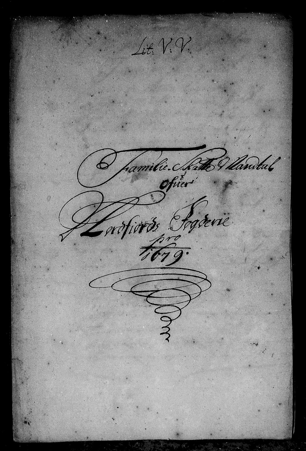 Rentekammeret inntil 1814, Reviderte regnskaper, Stiftamtstueregnskaper, Bergen stiftamt, RA/EA-6043/R/Rc/L0055: Bergen stiftamt, 1679