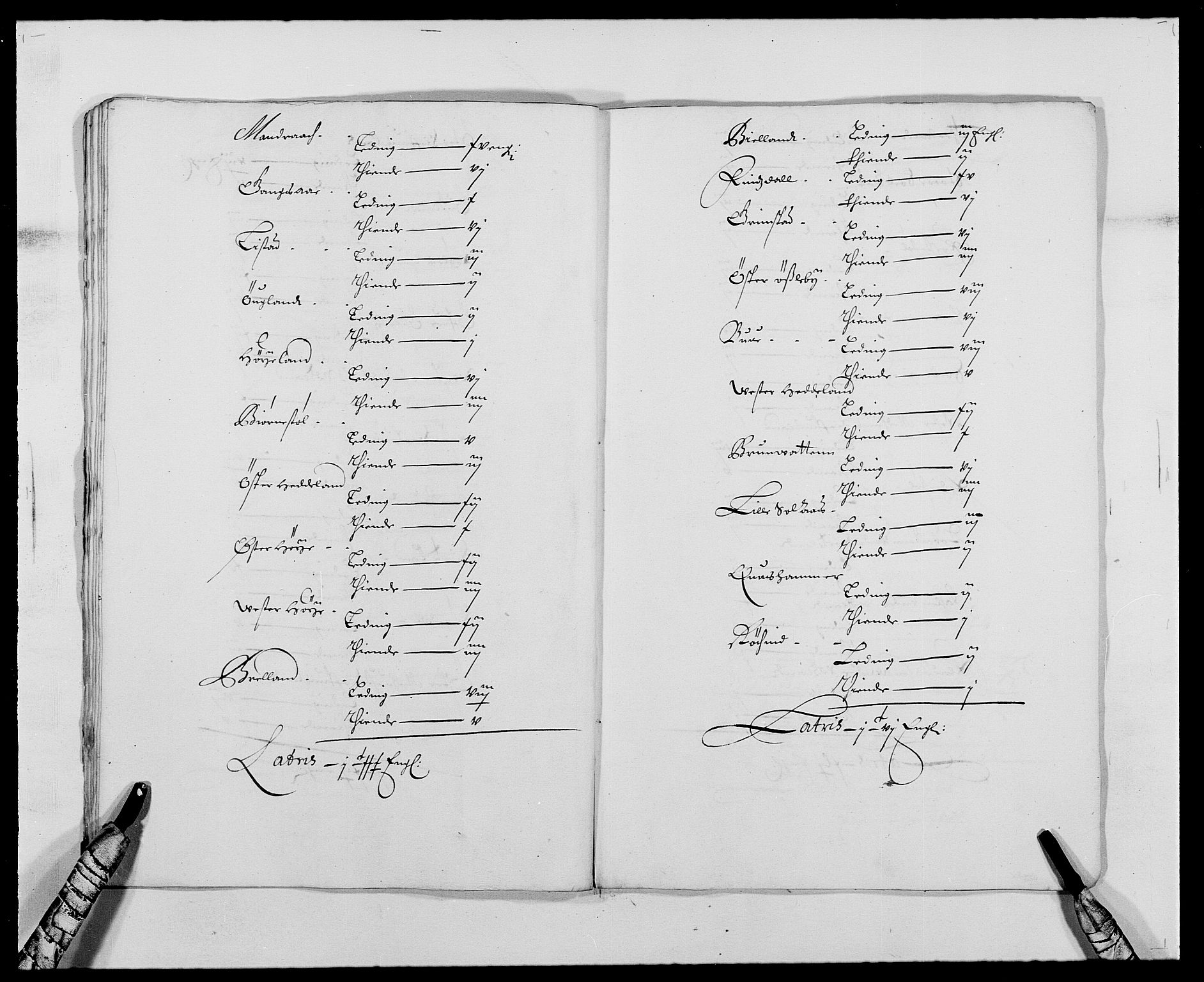 Rentekammeret inntil 1814, Reviderte regnskaper, Fogderegnskap, AV/RA-EA-4092/R42/L2537: Mandal fogderi, 1664-1666, s. 282