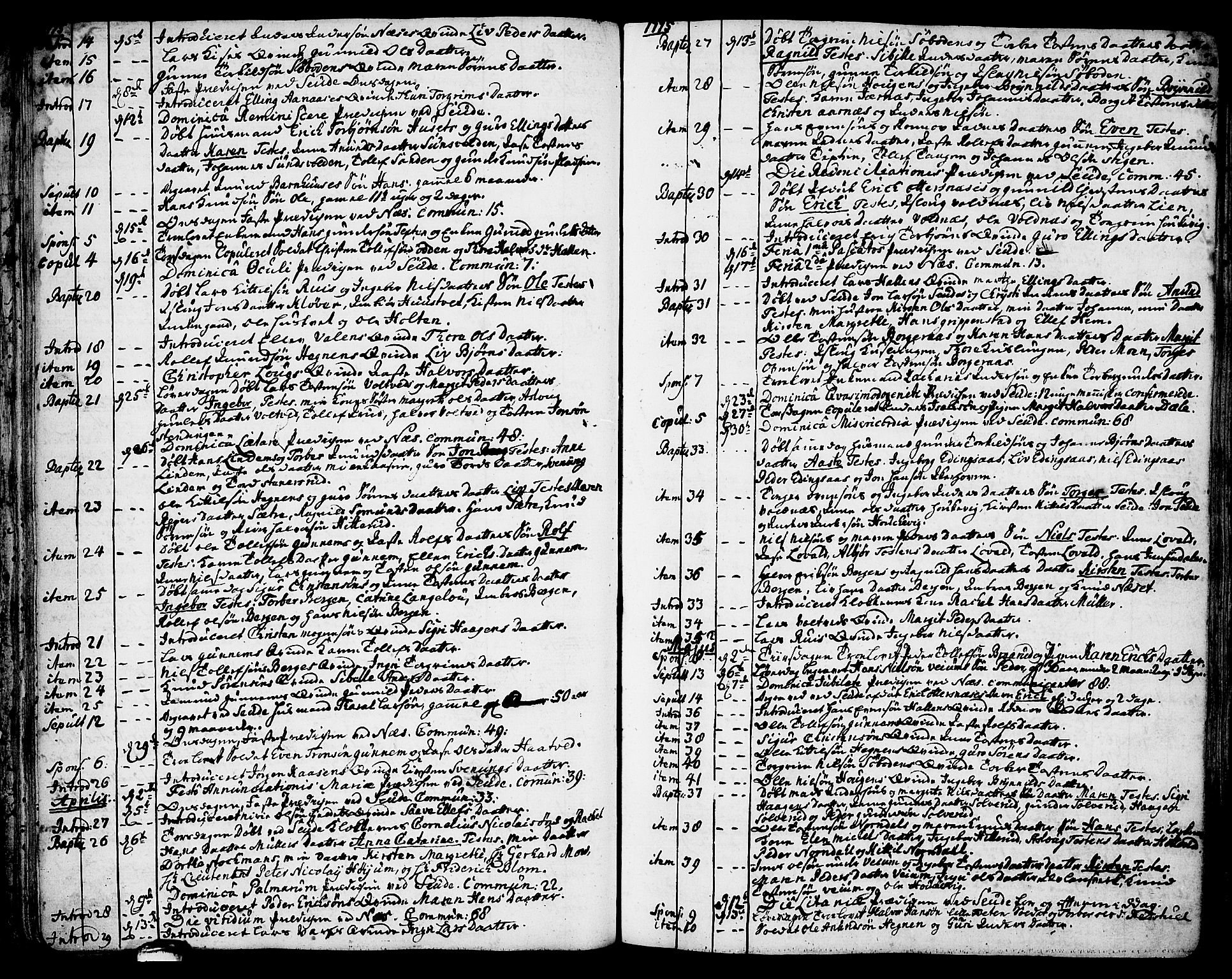 Sauherad kirkebøker, AV/SAKO-A-298/F/Fa/L0004: Ministerialbok nr. I 4, 1767-1814