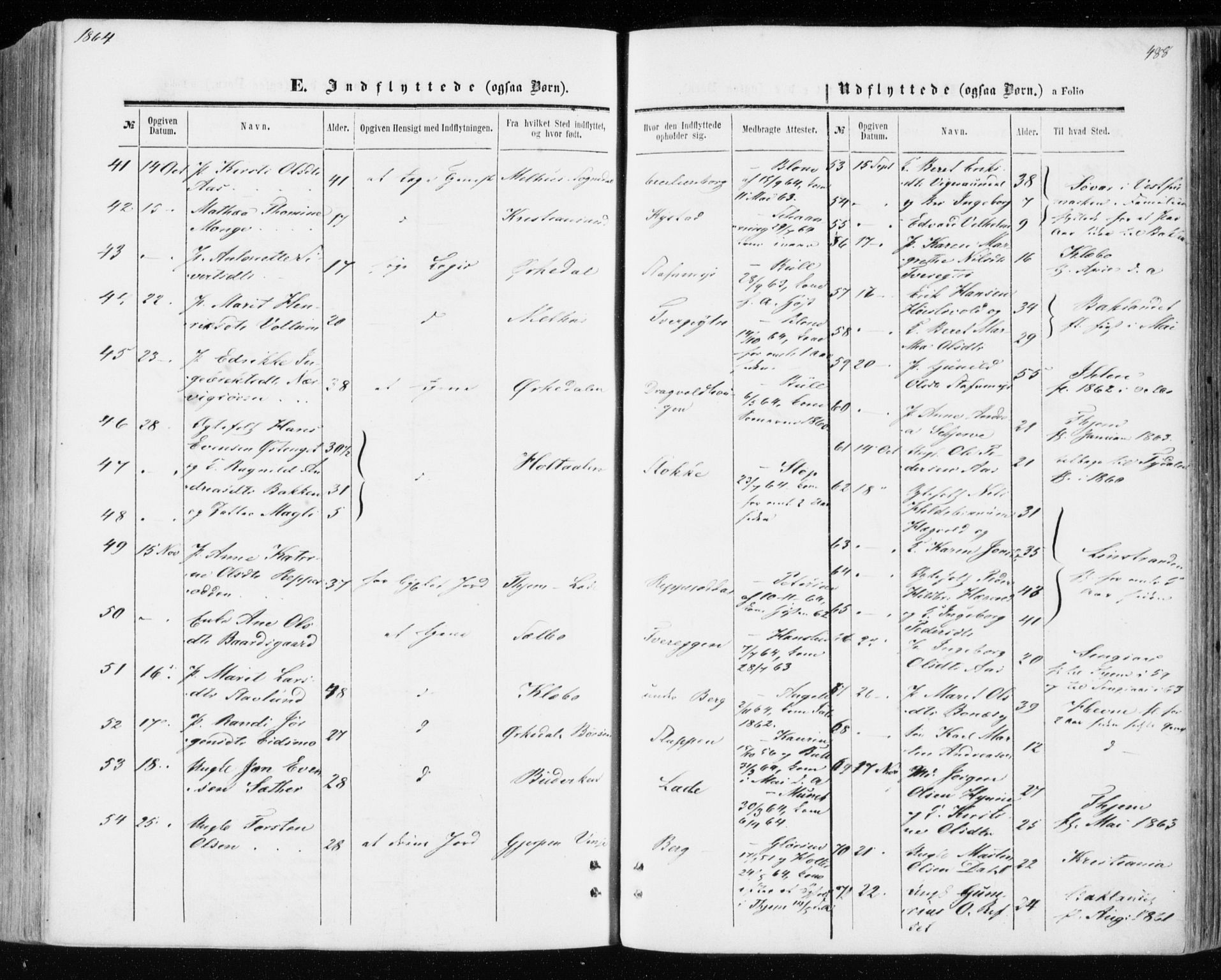 Ministerialprotokoller, klokkerbøker og fødselsregistre - Sør-Trøndelag, SAT/A-1456/606/L0292: Ministerialbok nr. 606A07, 1856-1865, s. 488