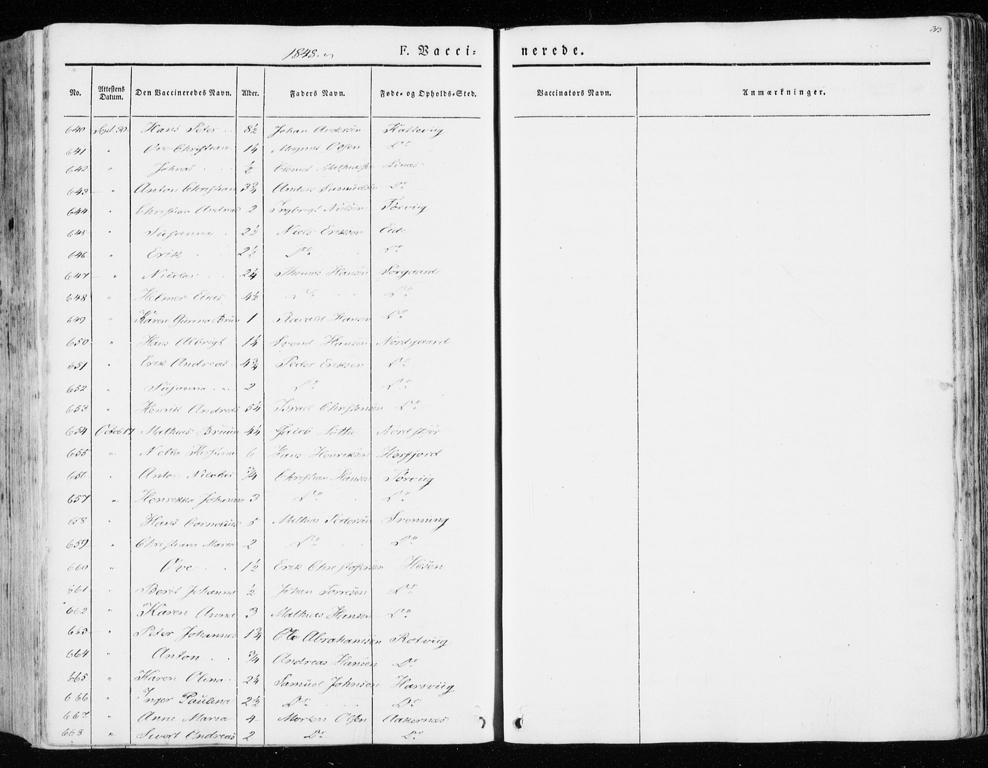 Ministerialprotokoller, klokkerbøker og fødselsregistre - Sør-Trøndelag, SAT/A-1456/657/L0704: Ministerialbok nr. 657A05, 1846-1857, s. 313