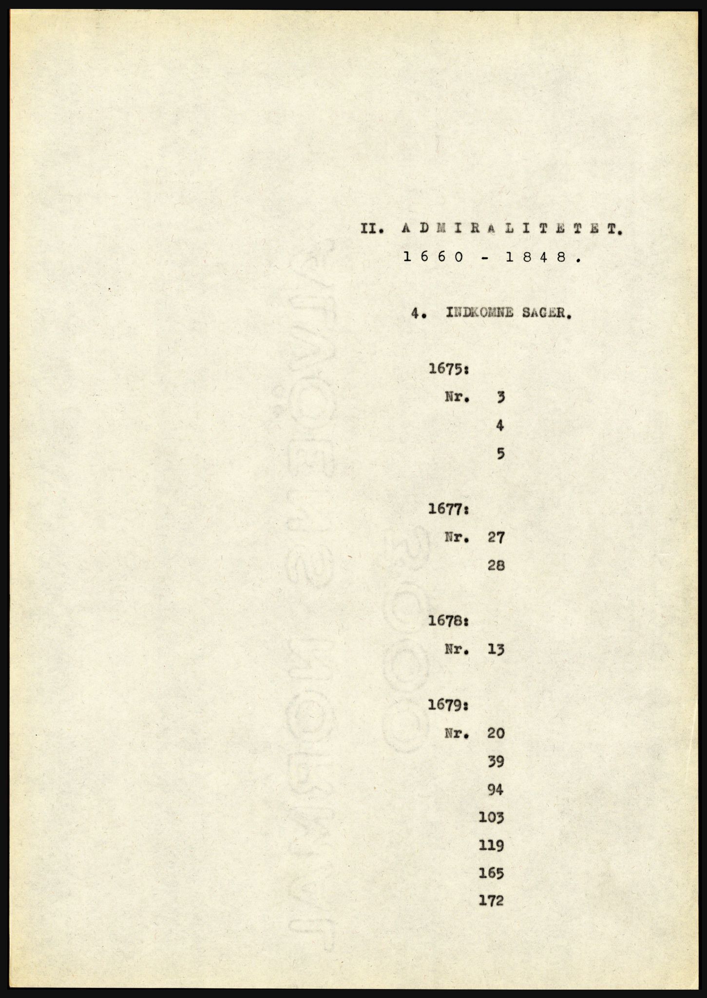 Riksarkivet, Seksjon for eldre arkiv og spesialsamlinger, AV/RA-EA-6797/H/Ha, 1953, s. 1