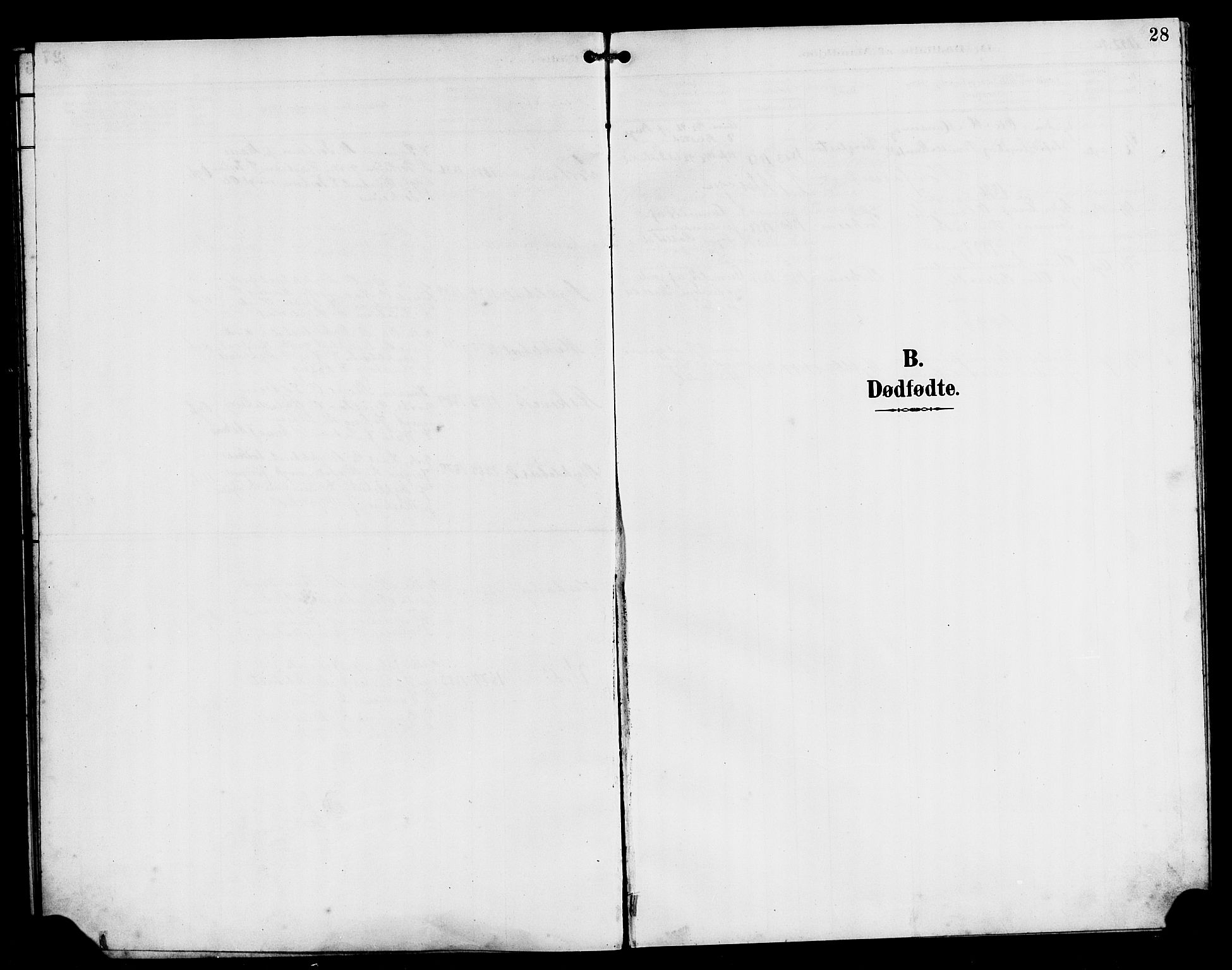 Davik sokneprestembete, SAB/A-79701/H/Hab/Habd/L0002: Klokkerbok nr. D 2, 1890-1919, s. 28