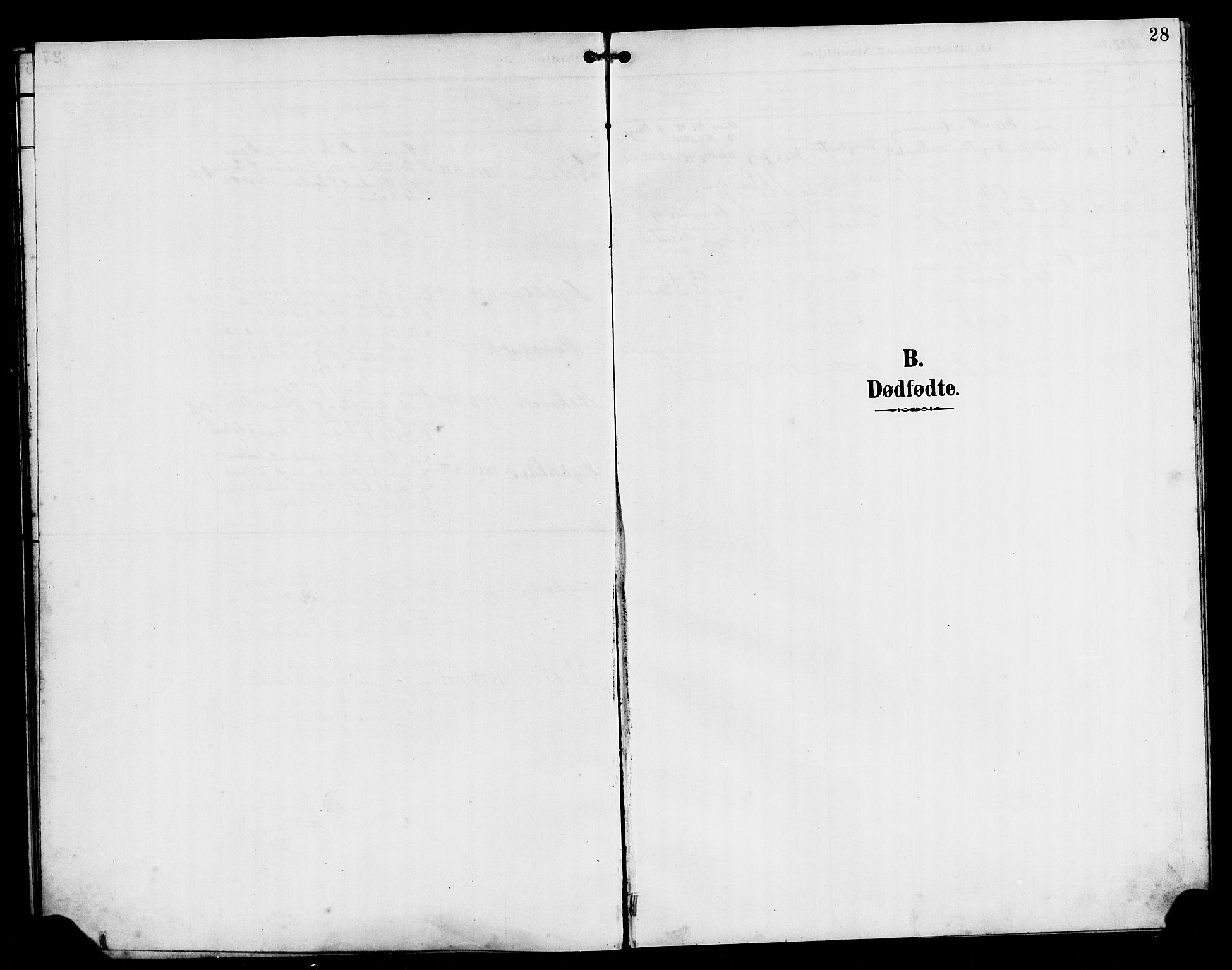Davik sokneprestembete, AV/SAB-A-79701/H/Hab/Habd/L0002: Klokkerbok nr. D 2, 1890-1919, s. 28