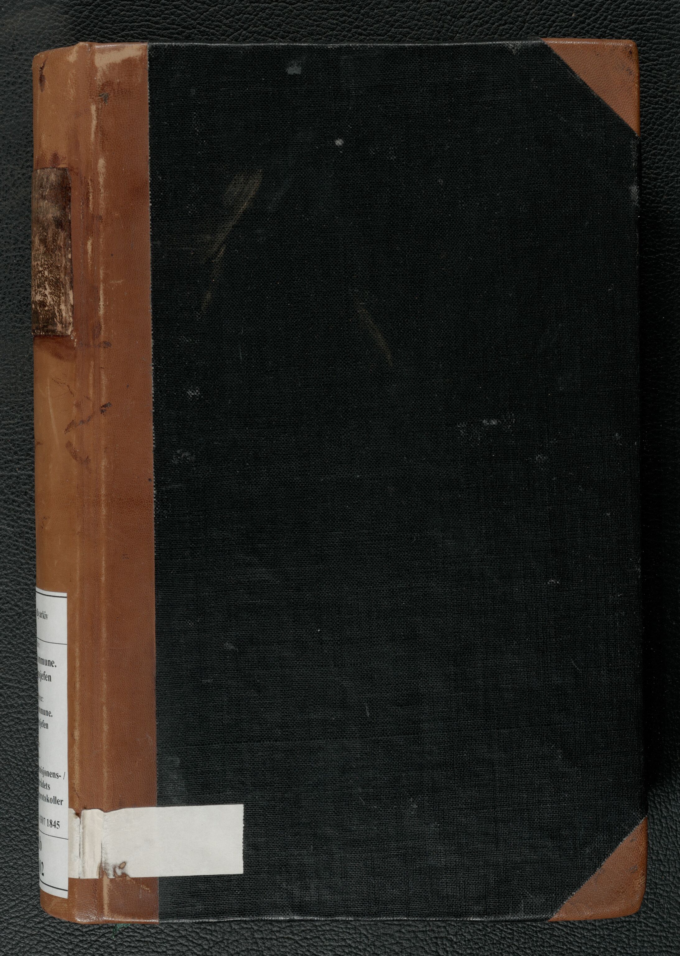 Bergen kommune. Bygningssjefen, BBA/A-0430.1/A/Ab/L0002: Forhandlingsprotokoll, 1838-1845