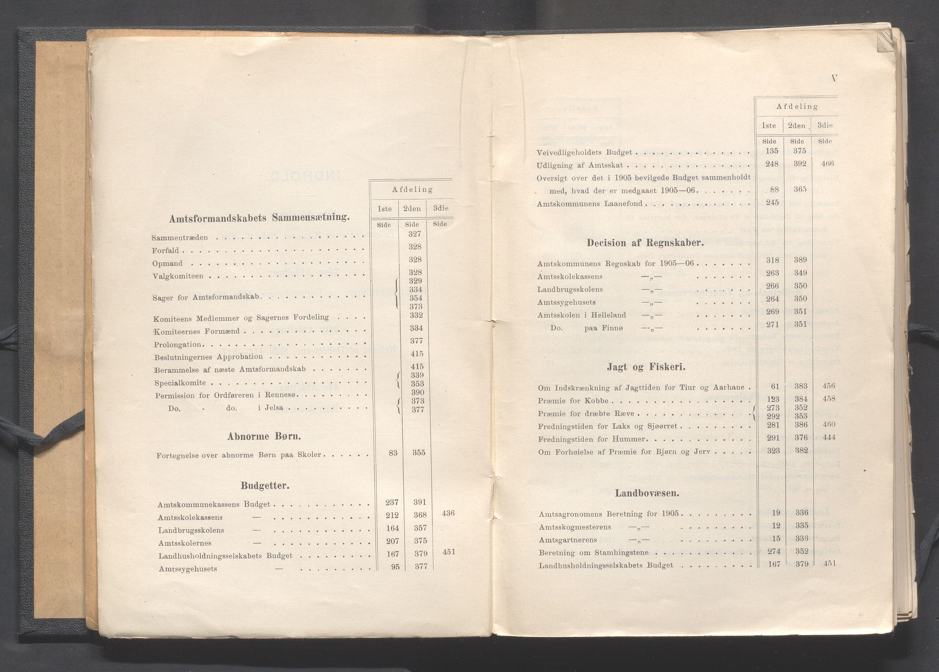 Rogaland fylkeskommune - Fylkesrådmannen , IKAR/A-900/A, 1907, s. 5