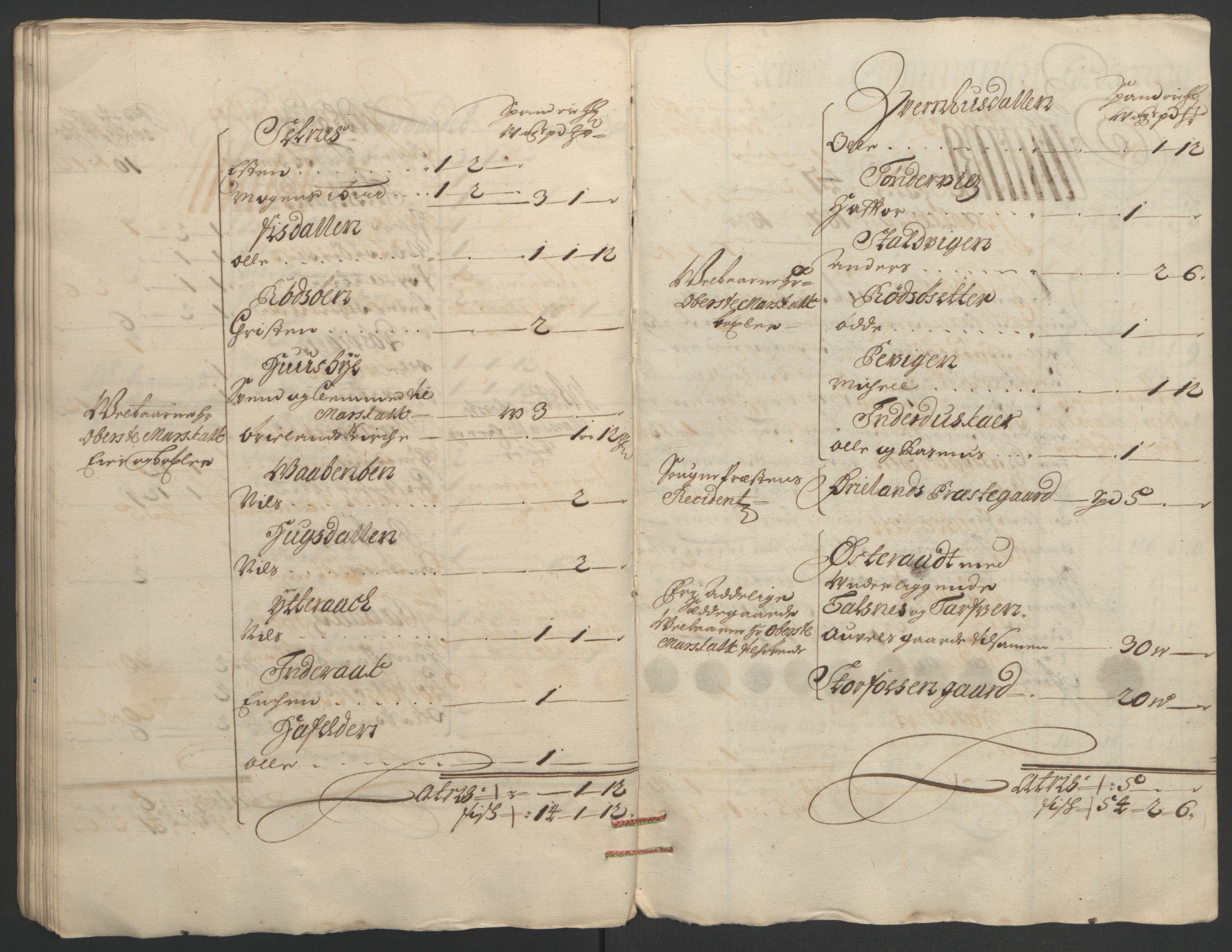 Rentekammeret inntil 1814, Reviderte regnskaper, Fogderegnskap, AV/RA-EA-4092/R57/L3850: Fogderegnskap Fosen, 1694, s. 71