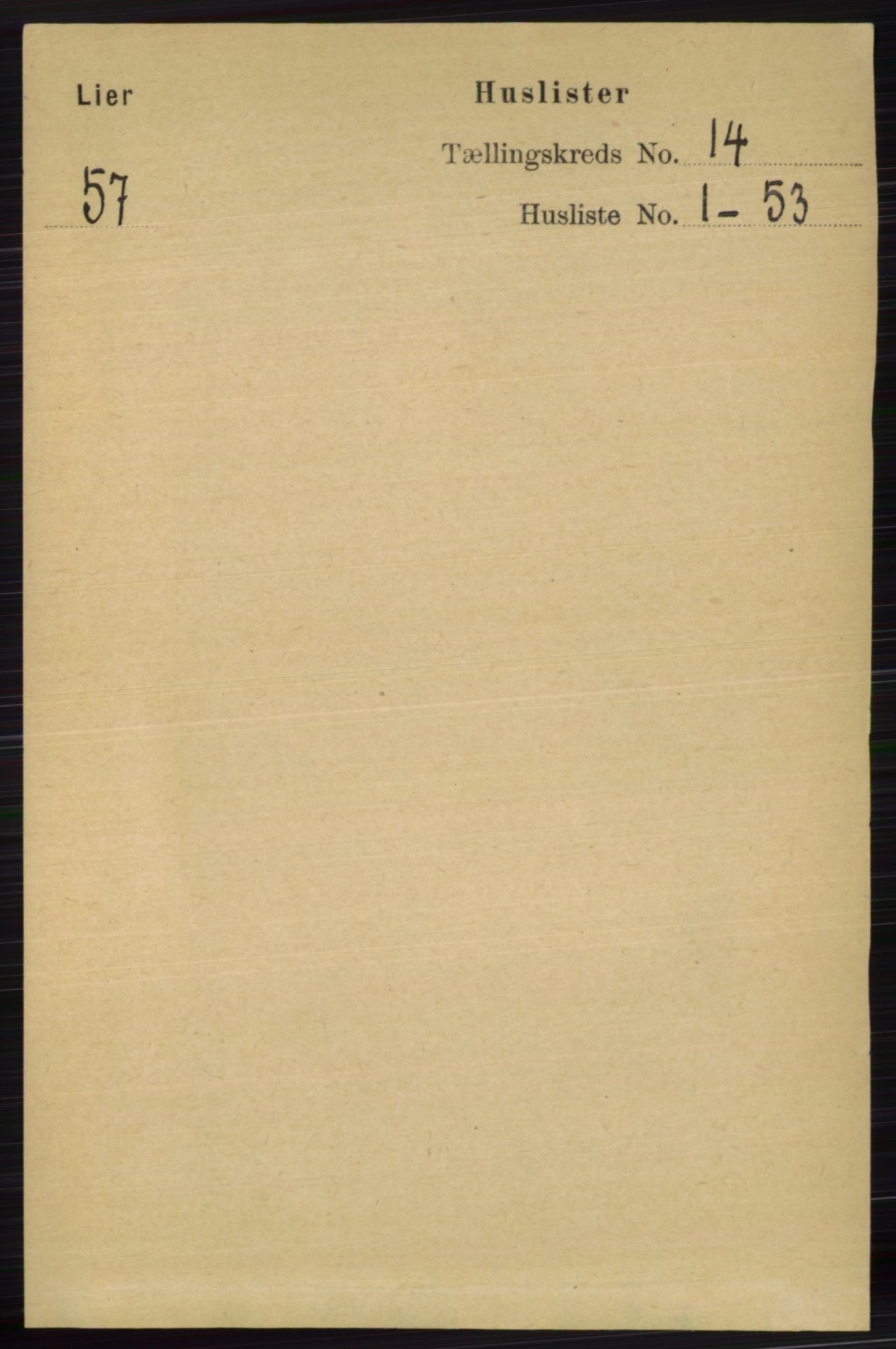 RA, Folketelling 1891 for 0626 Lier herred, 1891, s. 8210